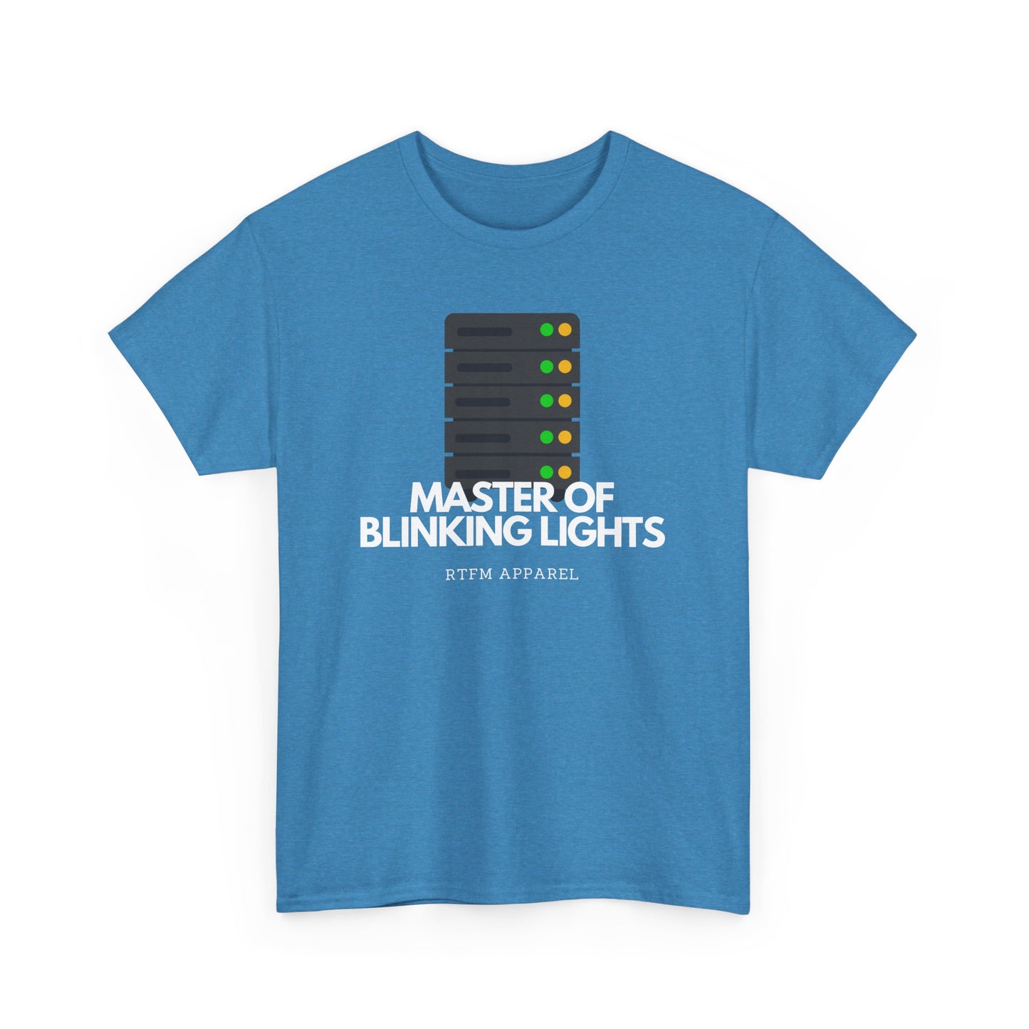Master Of Blinking Lights - Sysadmin, IT, DevOps, Server Rack Funny