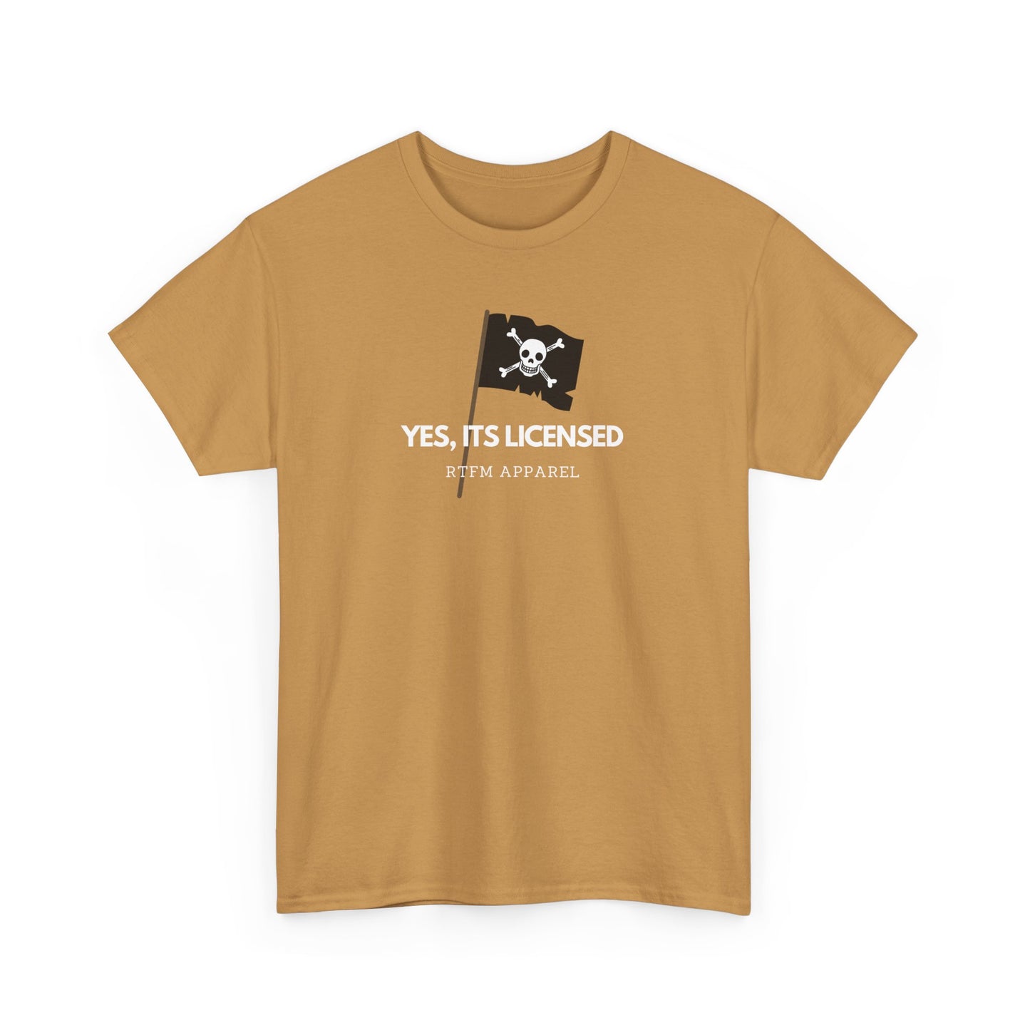 Yes, It's Licensed - Sysadmin, Cybersecurity, RTFM Apparel, Tech Humour