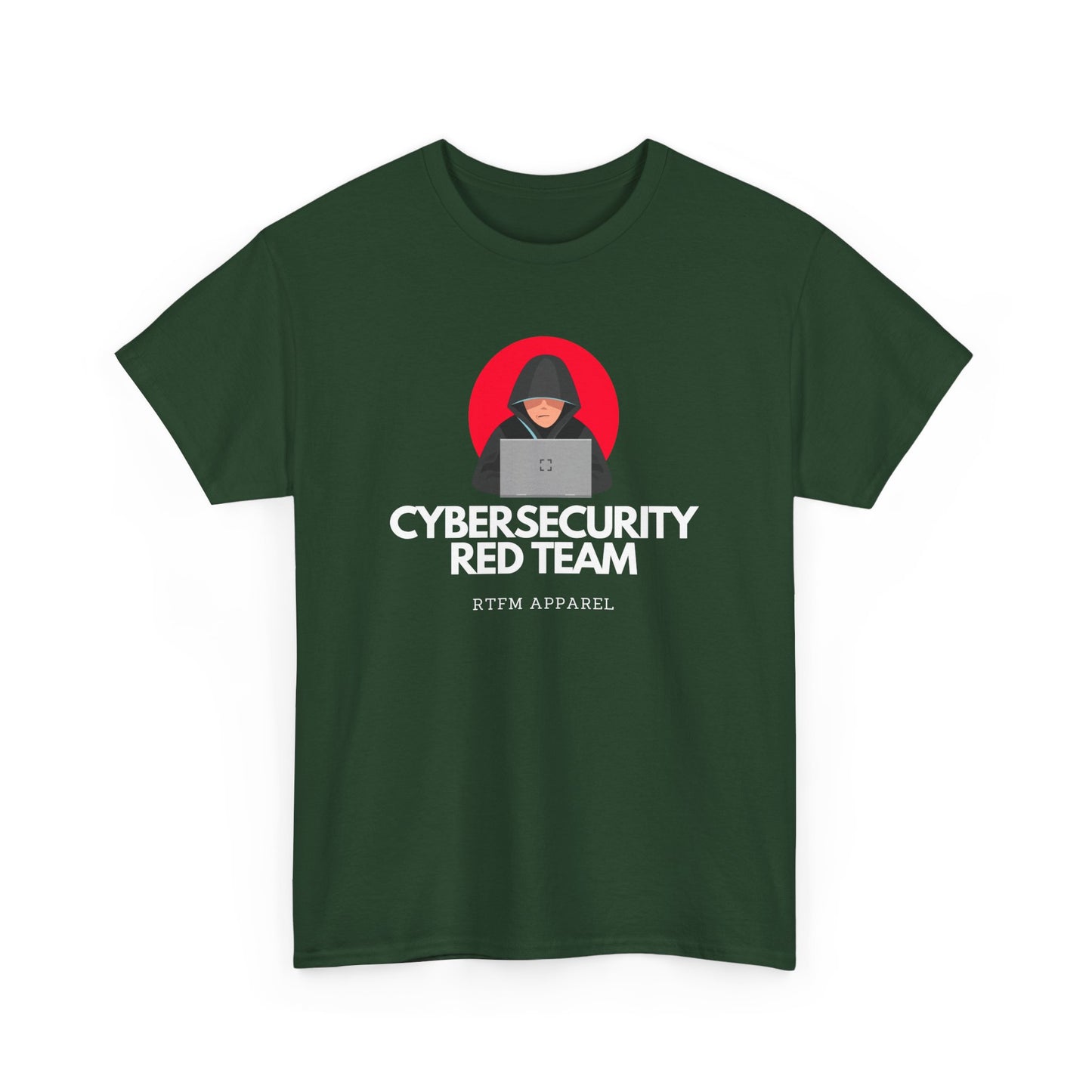 Cybersecurity Red Team Hoodie Hacker Lifestyle - Funny Tech Geek RTFM Apparel