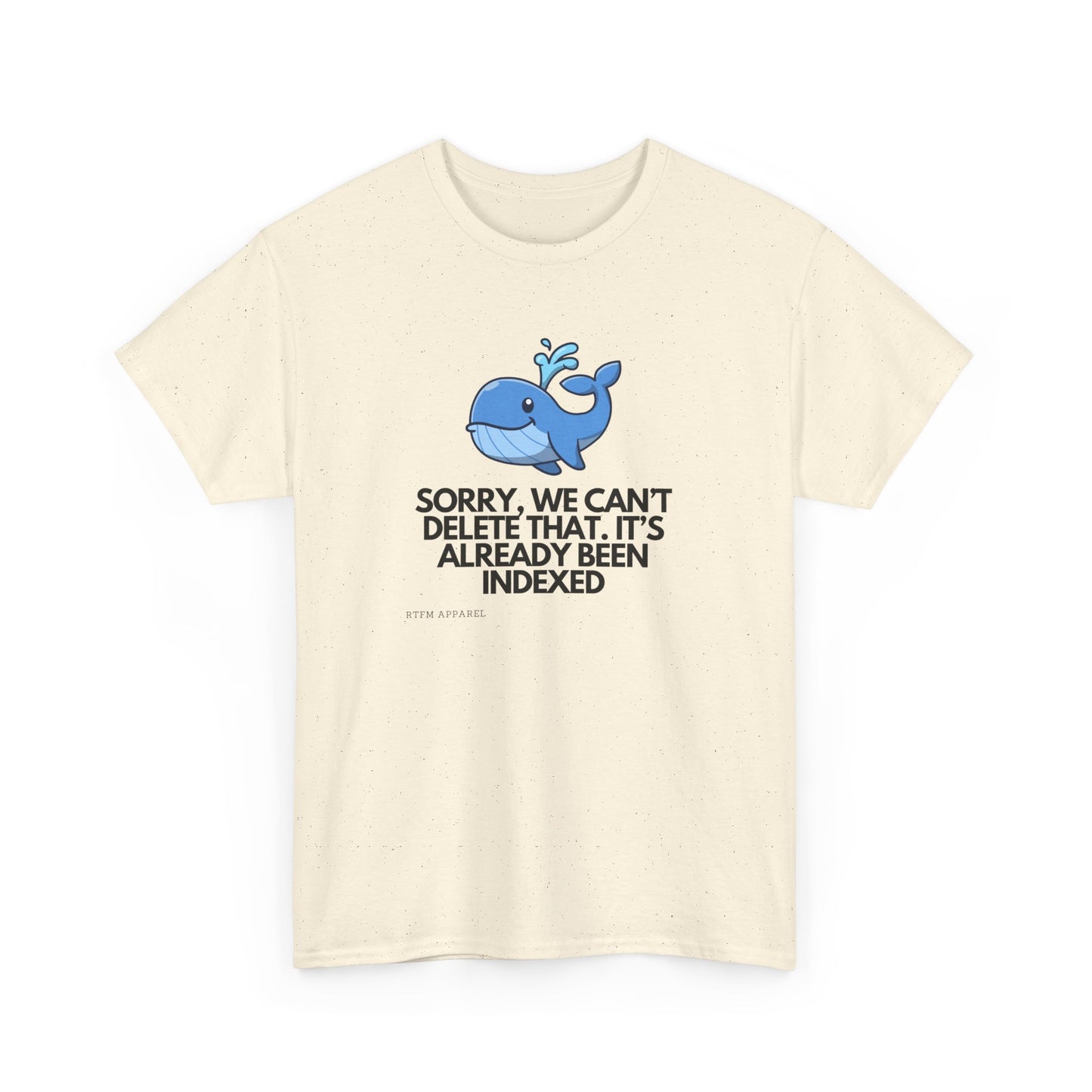 Happy Whale Splash Tech Humor - DevOps, Docker, Cloud