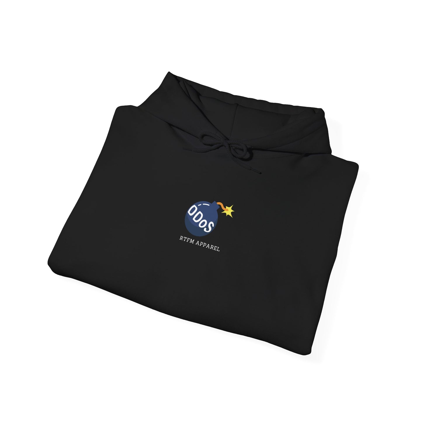 Cozy DDOS Bomb Hoodie - Cybersecurity, IT, Tech Geek Funny Apparel