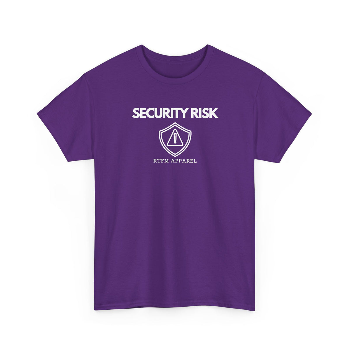 Security Risk — Cybersecurity Tee
