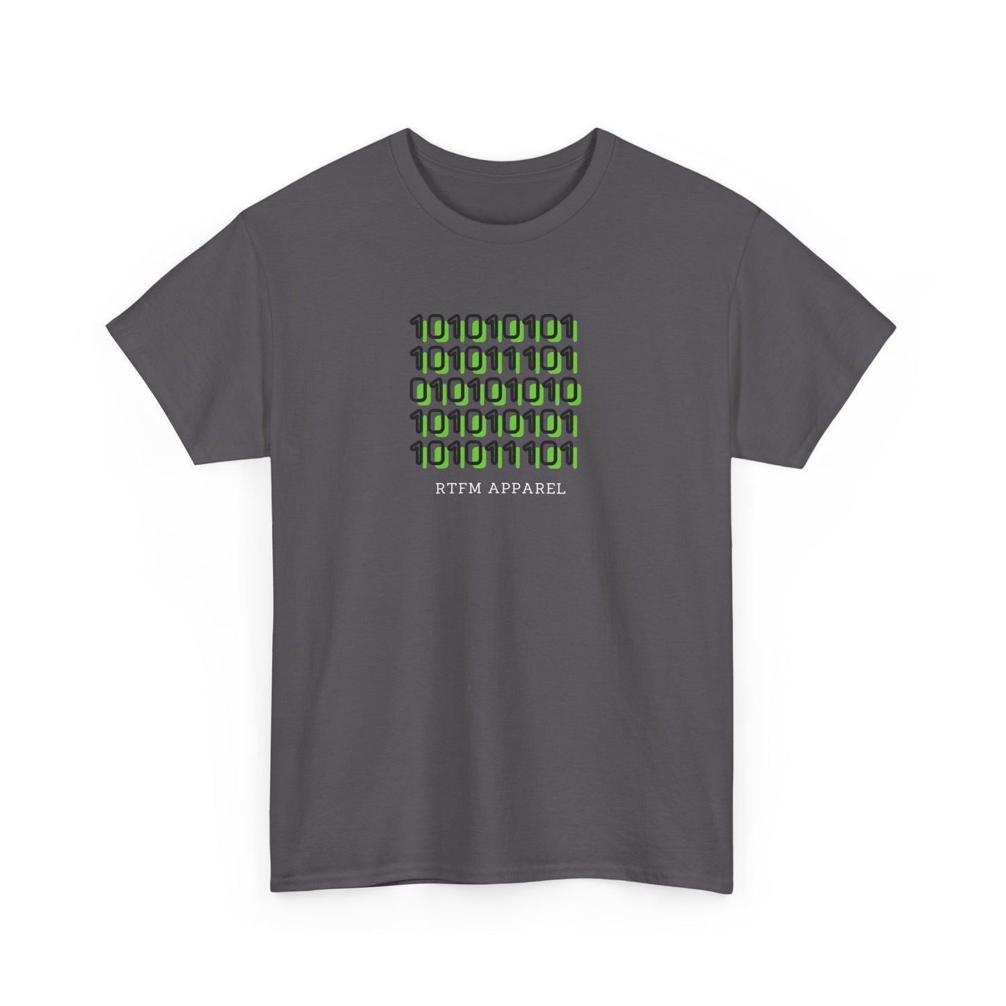 RTFM Binary Code Geek Humor T-Shirt - DevOps, Sysadmin, Tech Nerd, 2025 Design