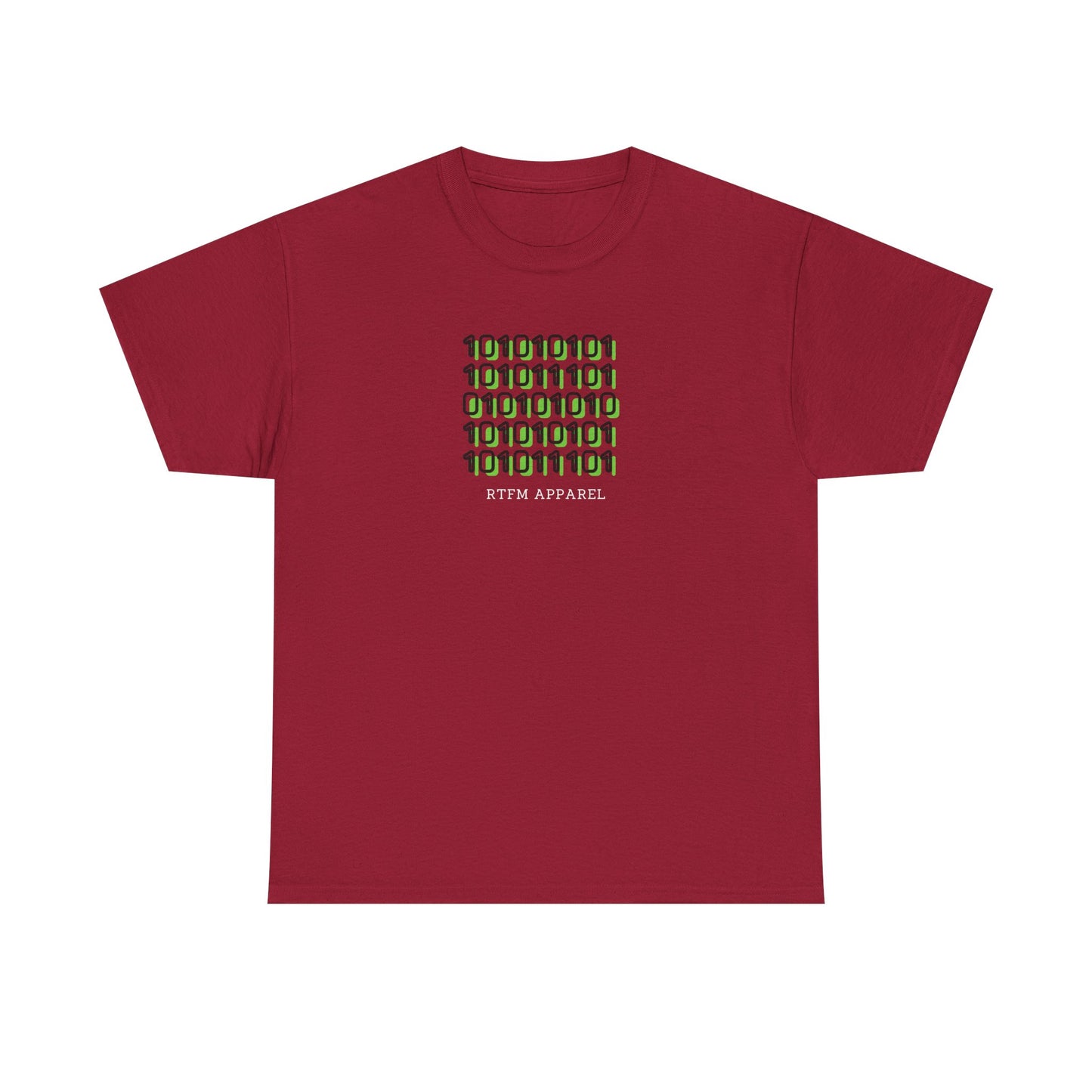 RTFM Binary Code Geek Humor T-Shirt - DevOps, Sysadmin, Tech Nerd, 2025 Design