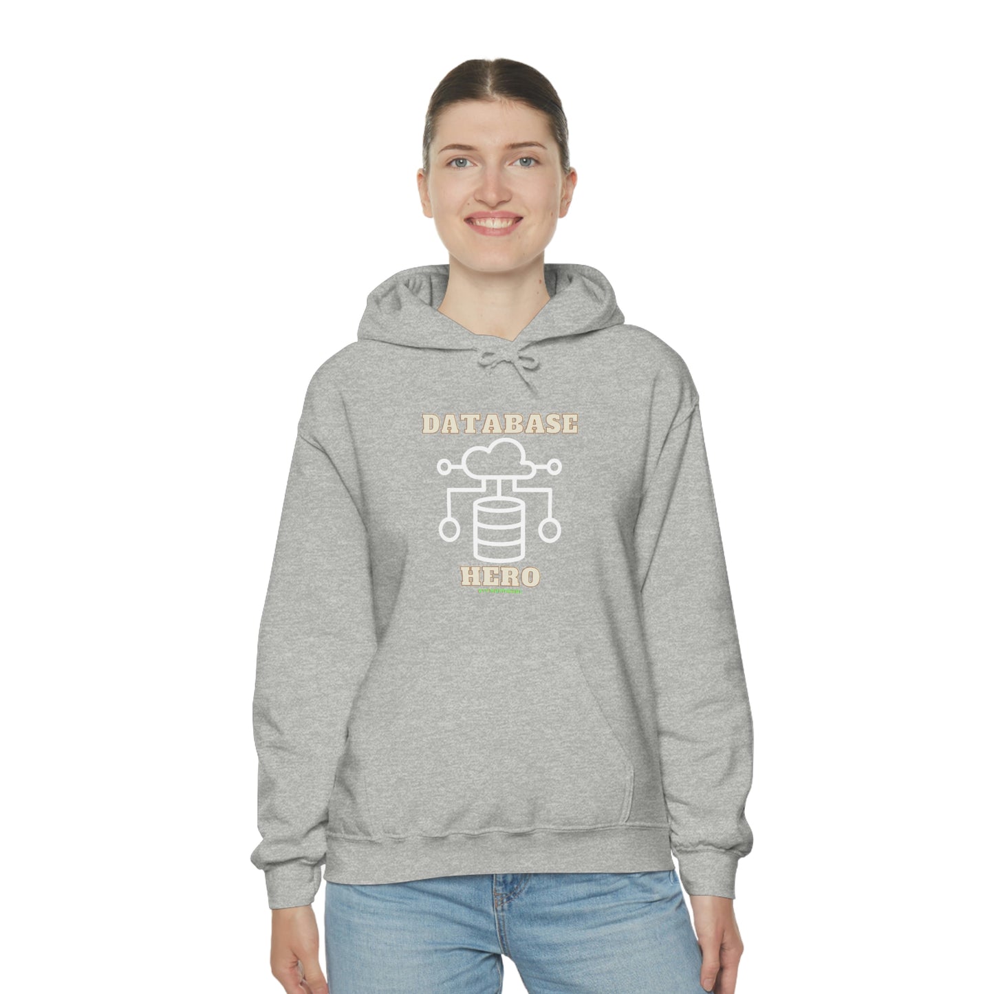 Database Hero - Funny DBA, SQL, Data Science Hoodie