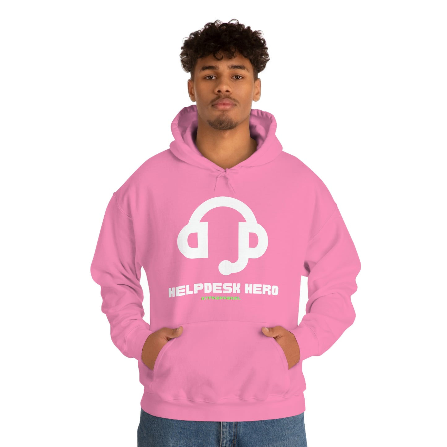 Helpdesk Hero, IT Support Funny, Sysadmin, RTFM Hoodie