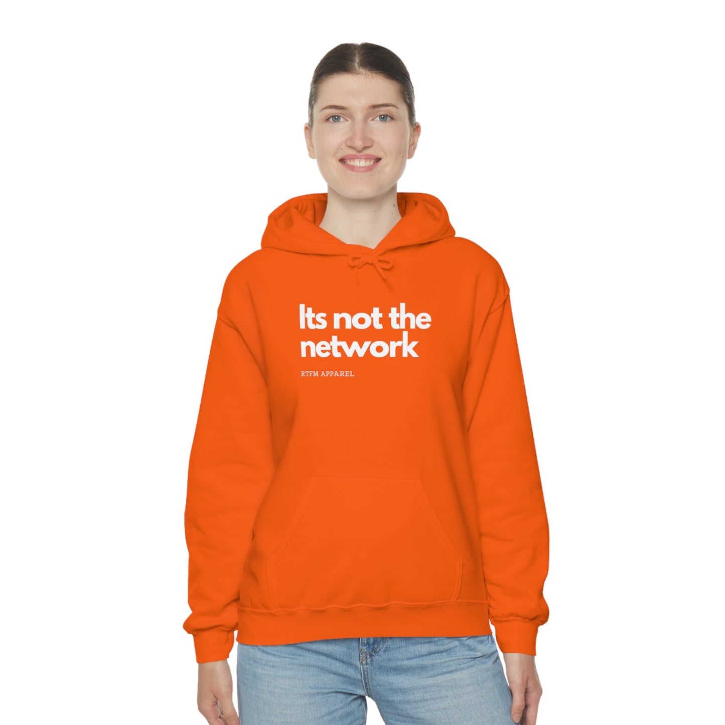 It's not the network - Network Engineer, Cisco, Network, Wifi, Sysadmin, IT Support Hoodie