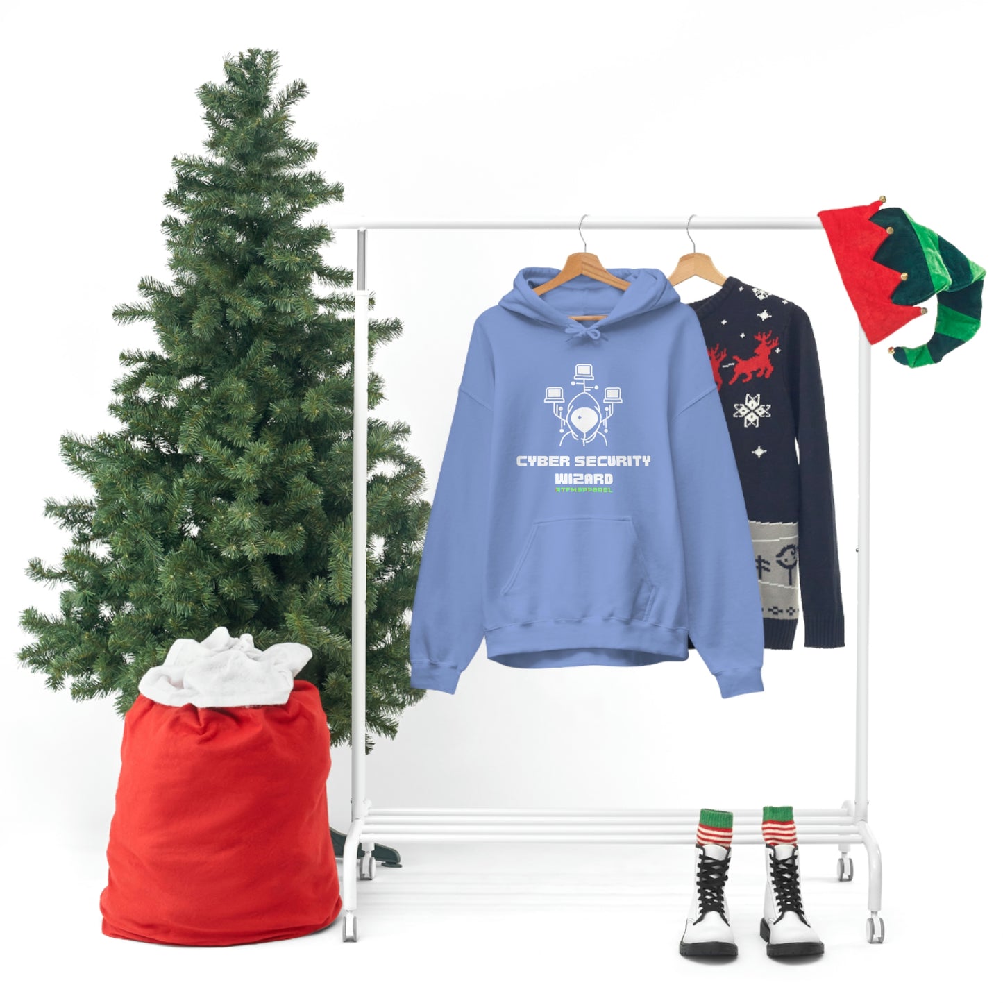 Cyber Security Wizard, Hacking, HackerSysadmin, RTFM Hoodie