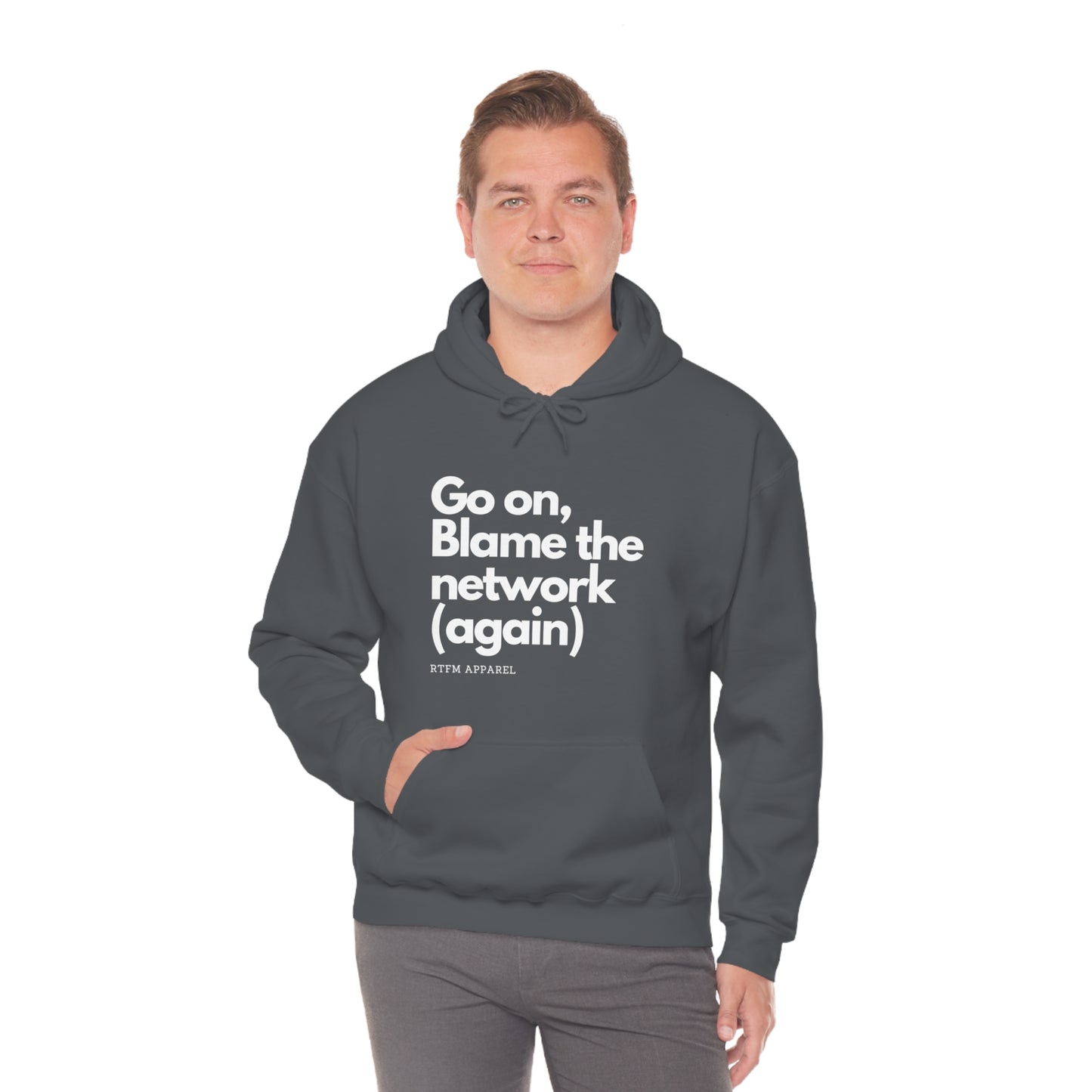 Go on, blame the network - Network Engineer, Cisco, Network, Wifi, Sysadmin, IT Support Hoodie