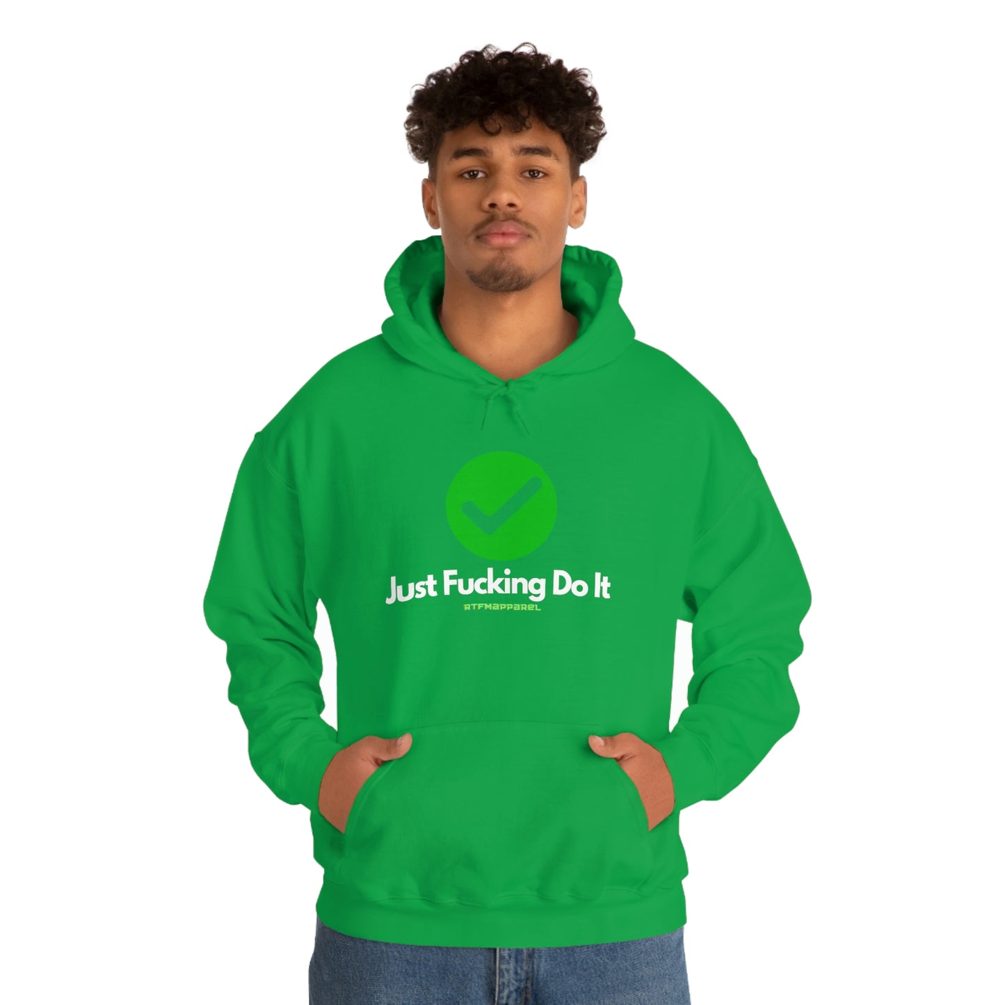 JFDI, Just do it, Funny, Sysadmin, Geek, Project Manager, Explicit, Developer, Gift, Unisex Hooded Sweatshirt