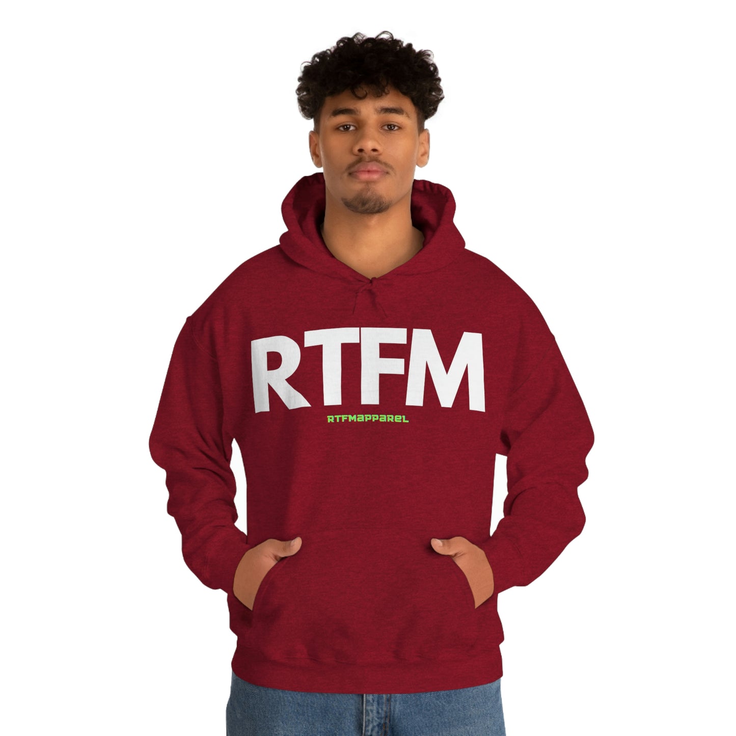 RTFM, Read the Manual, unny, Sysadmin, Geek, Project Manager, Developer, Gift, Unisex Hooded Sweatshirt