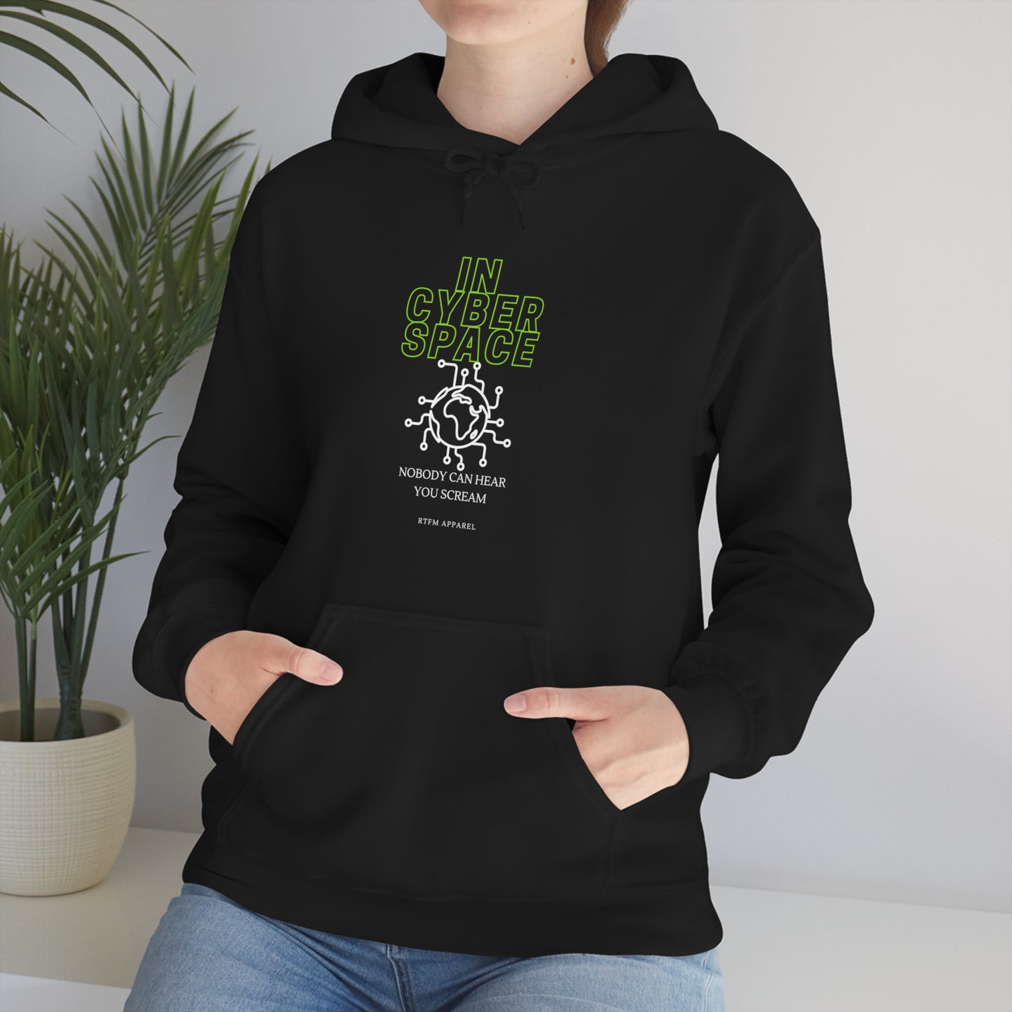 Cyberspace - Helpdesk, Sysadmin, Cloud Engineer, Architect, Azure, AWS, Network admin, Server Admin Hoodie