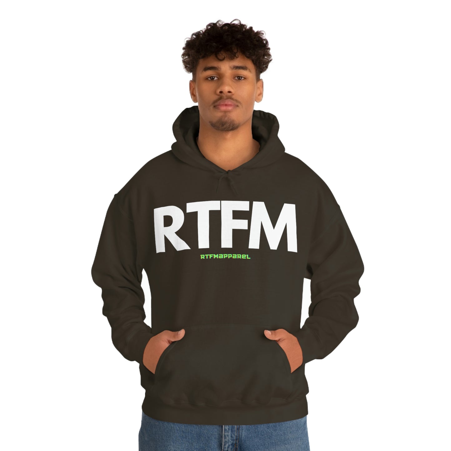RTFM, Read the Manual, unny, Sysadmin, Geek, Project Manager, Developer, Gift, Unisex Hooded Sweatshirt