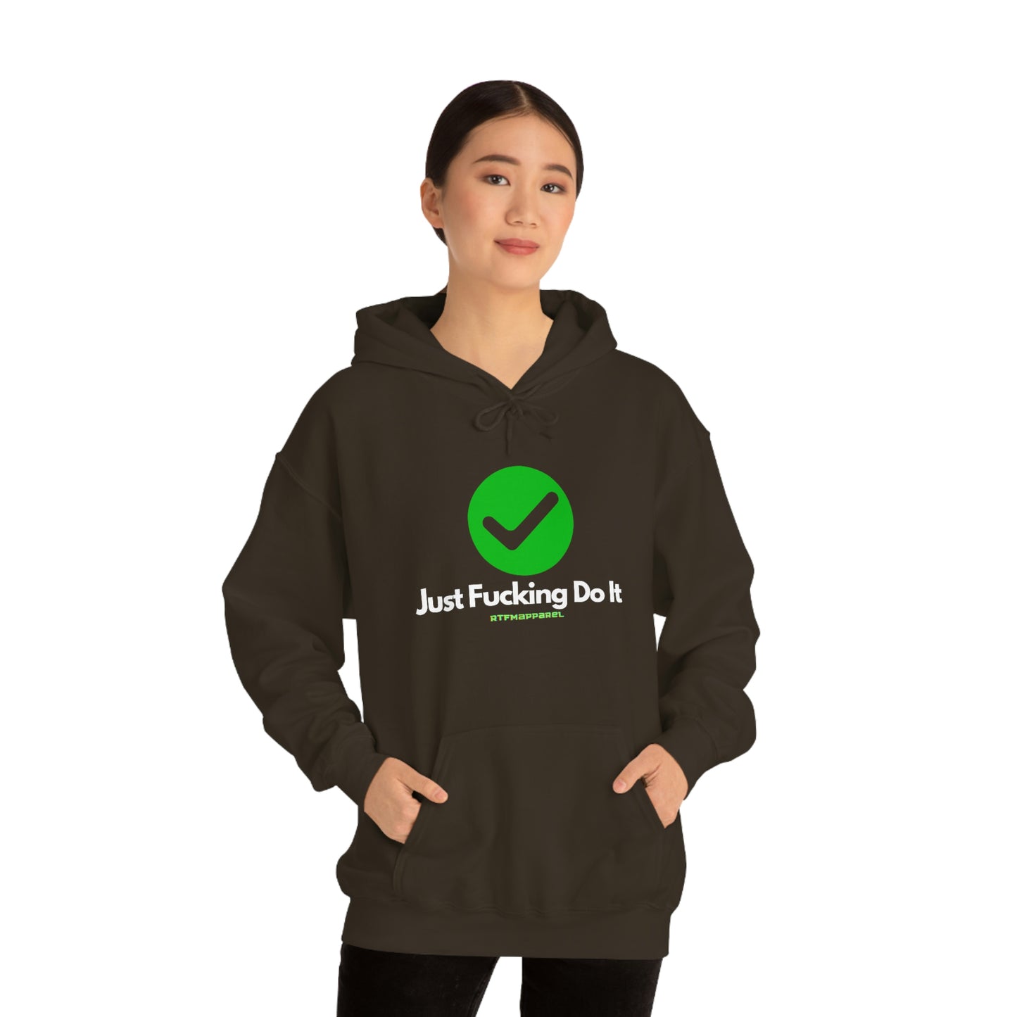 JFDI, Just do it, Funny, Sysadmin, Geek, Project Manager, Explicit, Developer, Gift, Unisex Hooded Sweatshirt