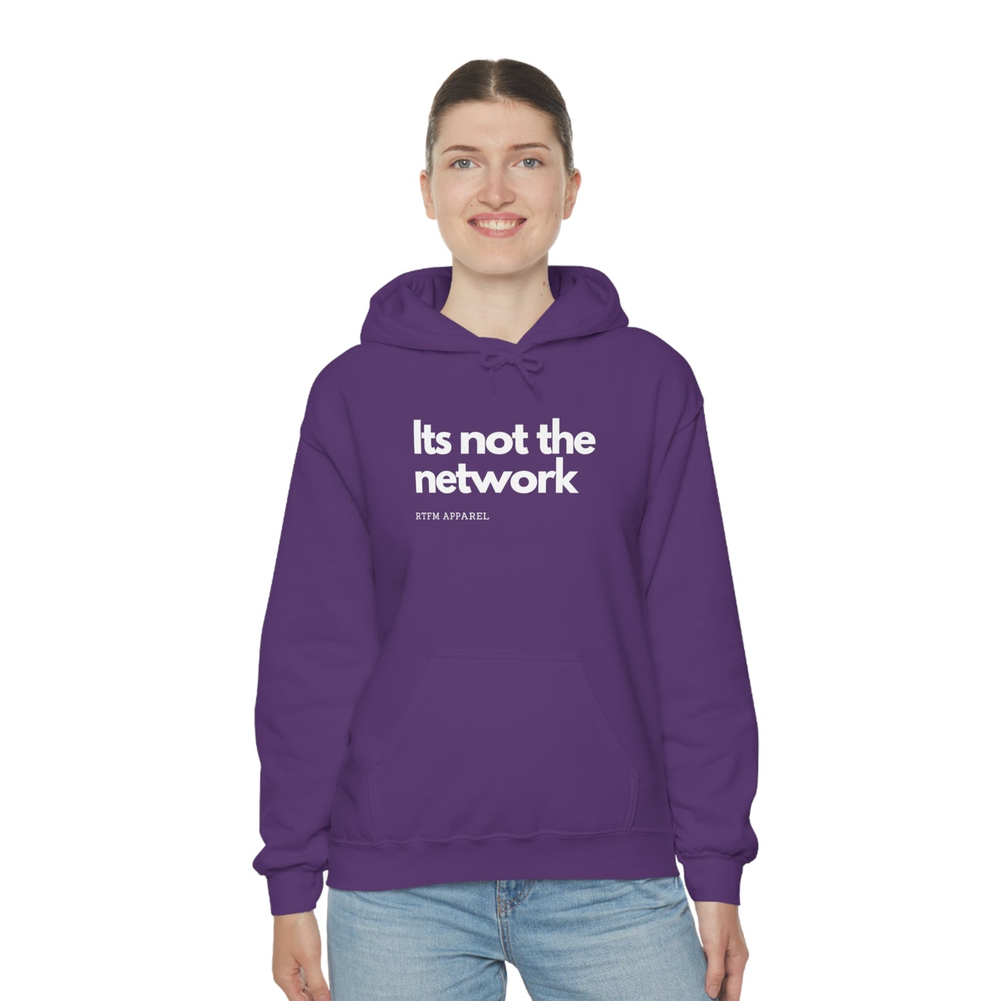It's not the network - Network Engineer, Cisco, Network, Wifi, Sysadmin, IT Support Hoodie