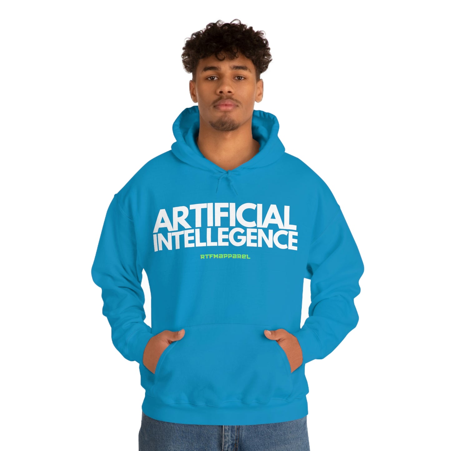Artificial Intellegence, AI, Funny , Sysadmin, Geek, Project Manager, Developer, Gift, Unisex Hooded Sweatshirt