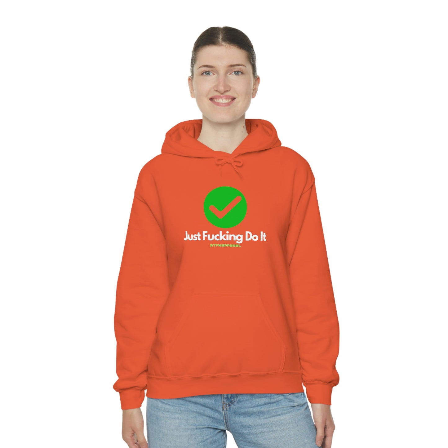 JFDI, Just do it, Funny, Sysadmin, Geek, Project Manager, Explicit, Developer, Gift, Unisex Hooded Sweatshirt