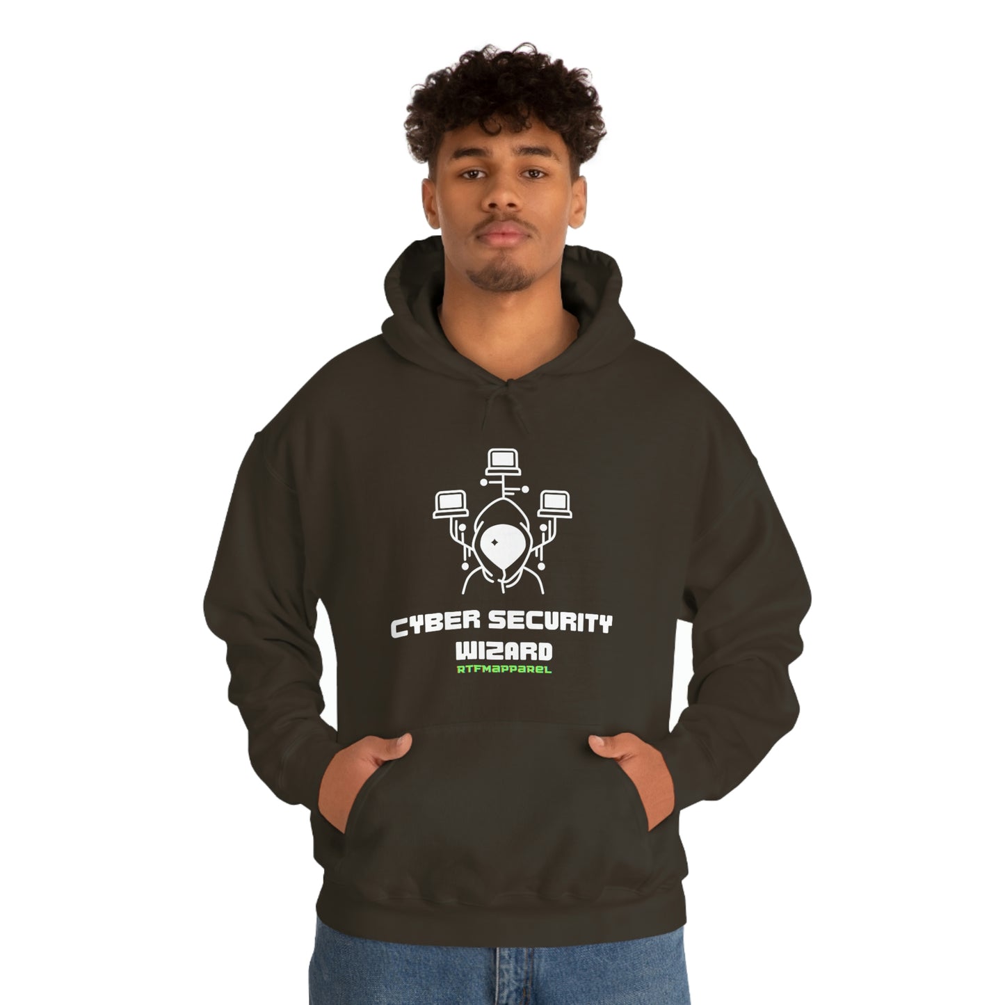 Cyber Security Wizard, Hacking, HackerSysadmin, RTFM Hoodie