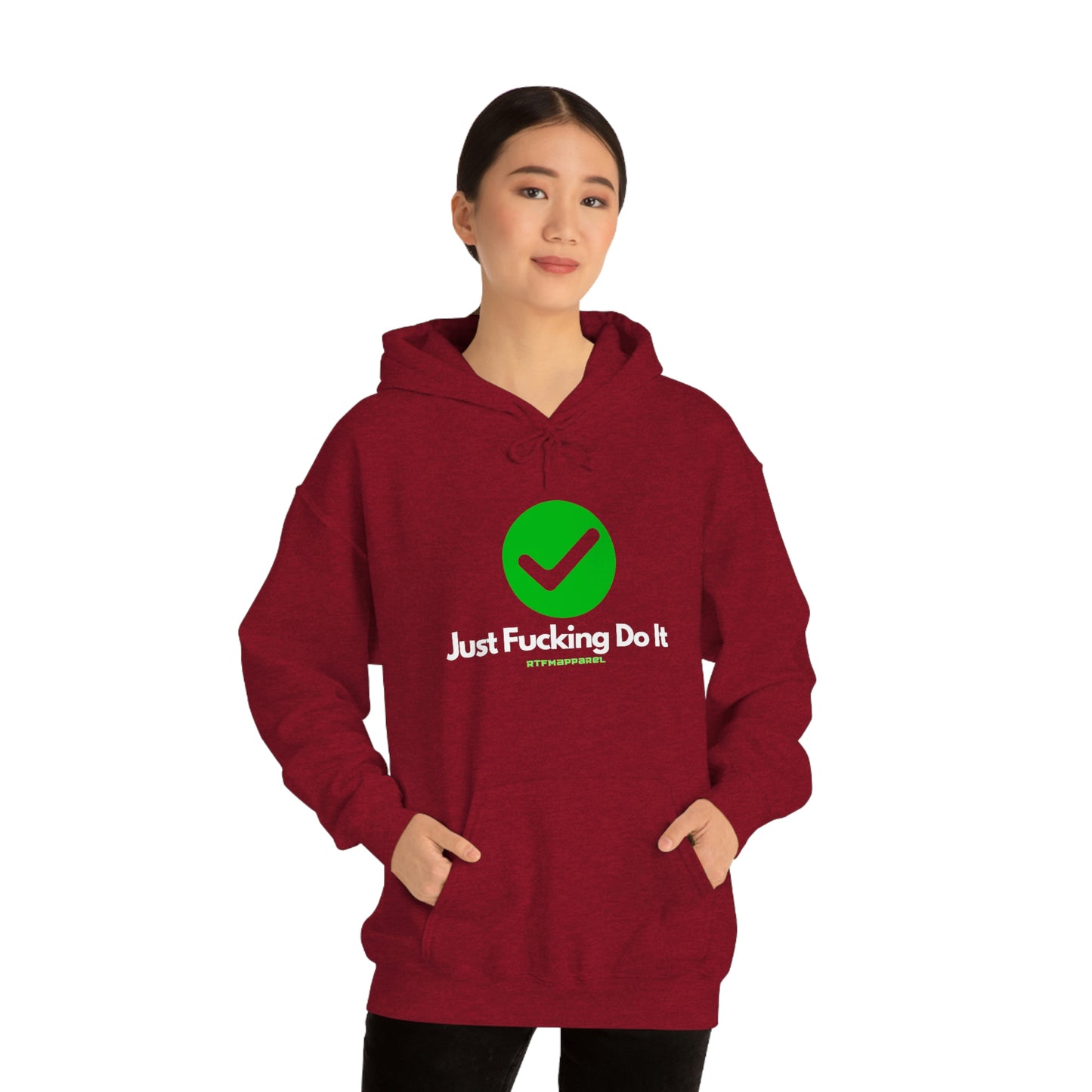 JFDI, Just do it, Funny, Sysadmin, Geek, Project Manager, Explicit, Developer, Gift, Unisex Hooded Sweatshirt