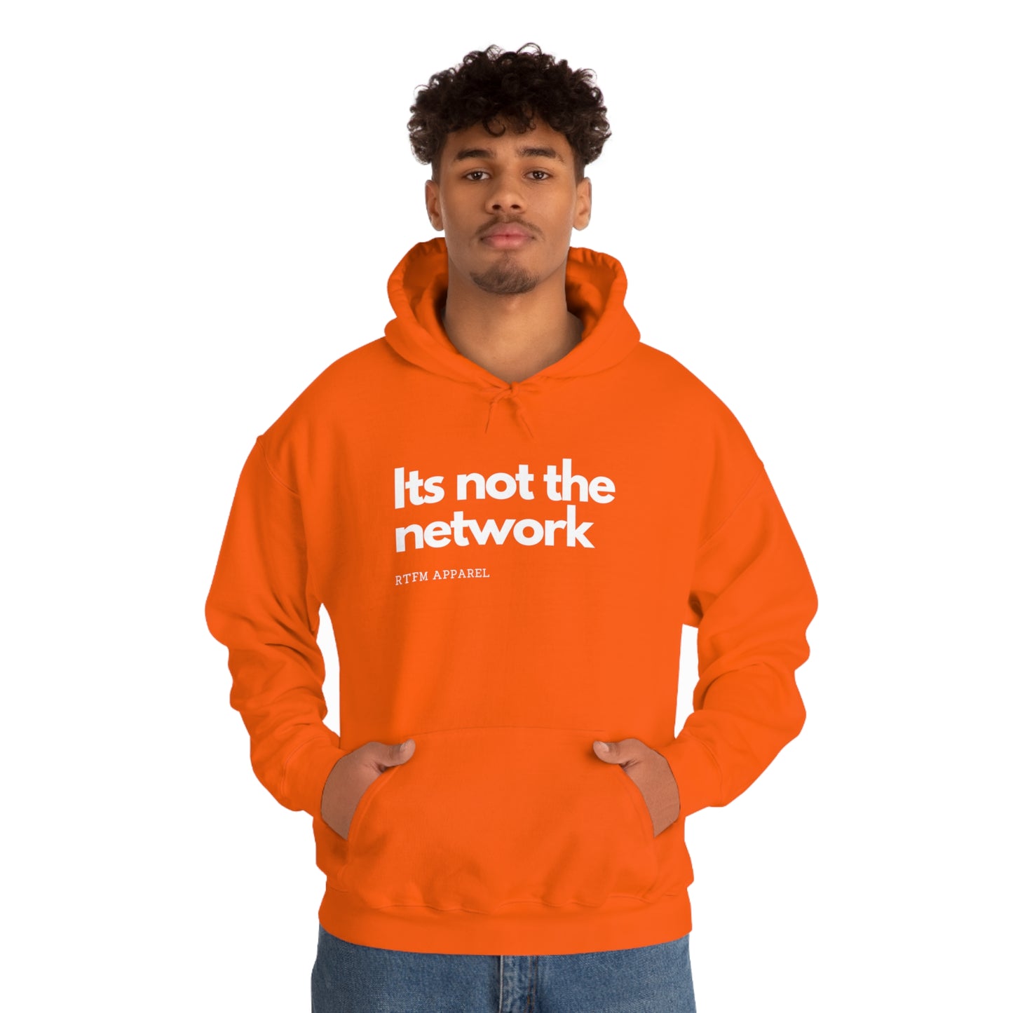 It's not the network - Network Engineer, Cisco, Network, Wifi, Sysadmin, IT Support Hoodie
