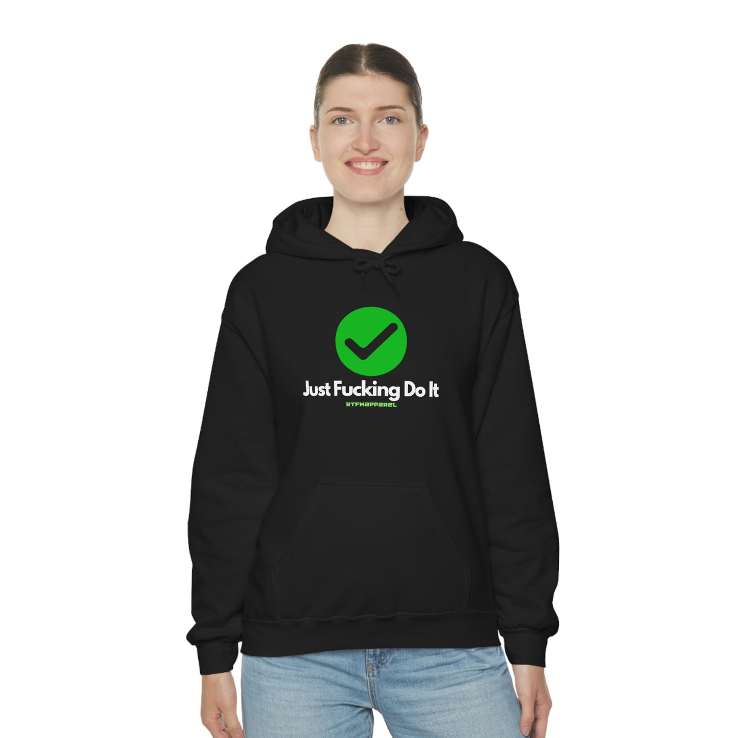 JFDI, Just do it, Funny, Sysadmin, Geek, Project Manager, Explicit, Developer, Gift, Unisex Hooded Sweatshirt