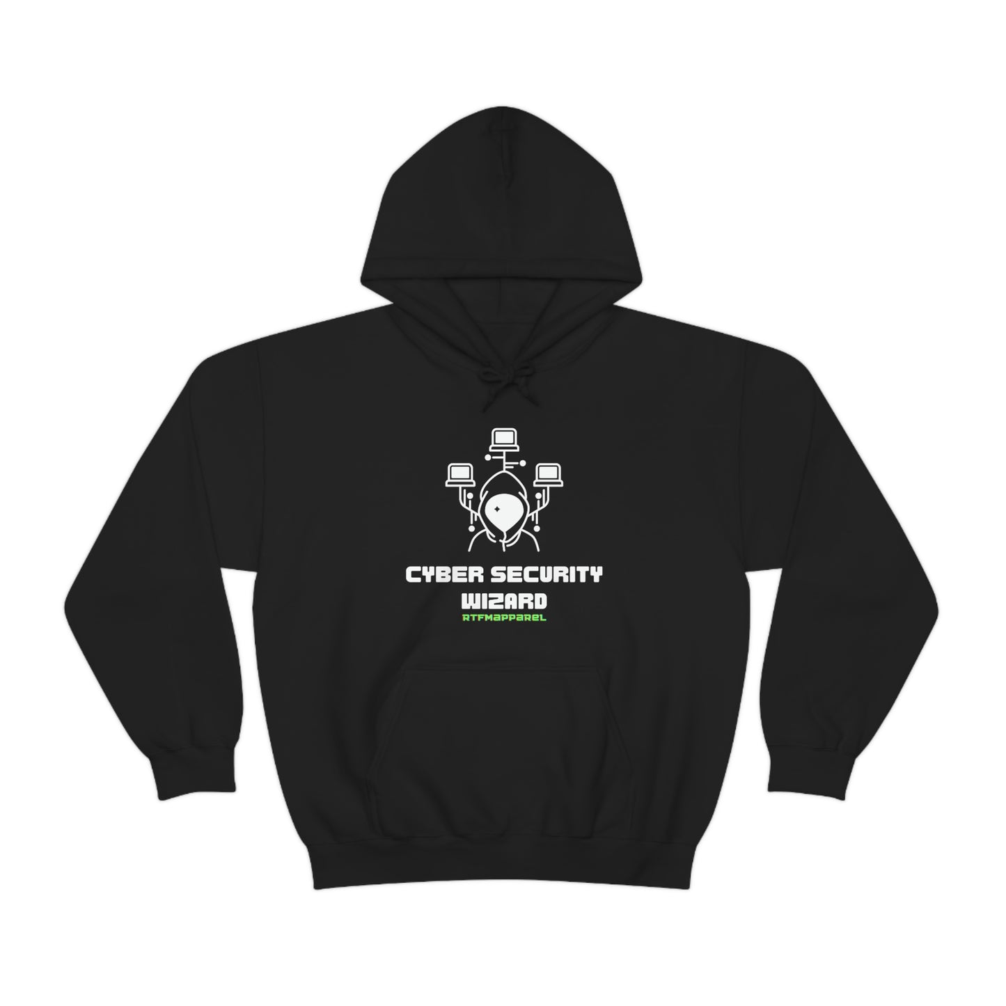 Cyber Security Wizard, Hacking, HackerSysadmin, RTFM Hoodie