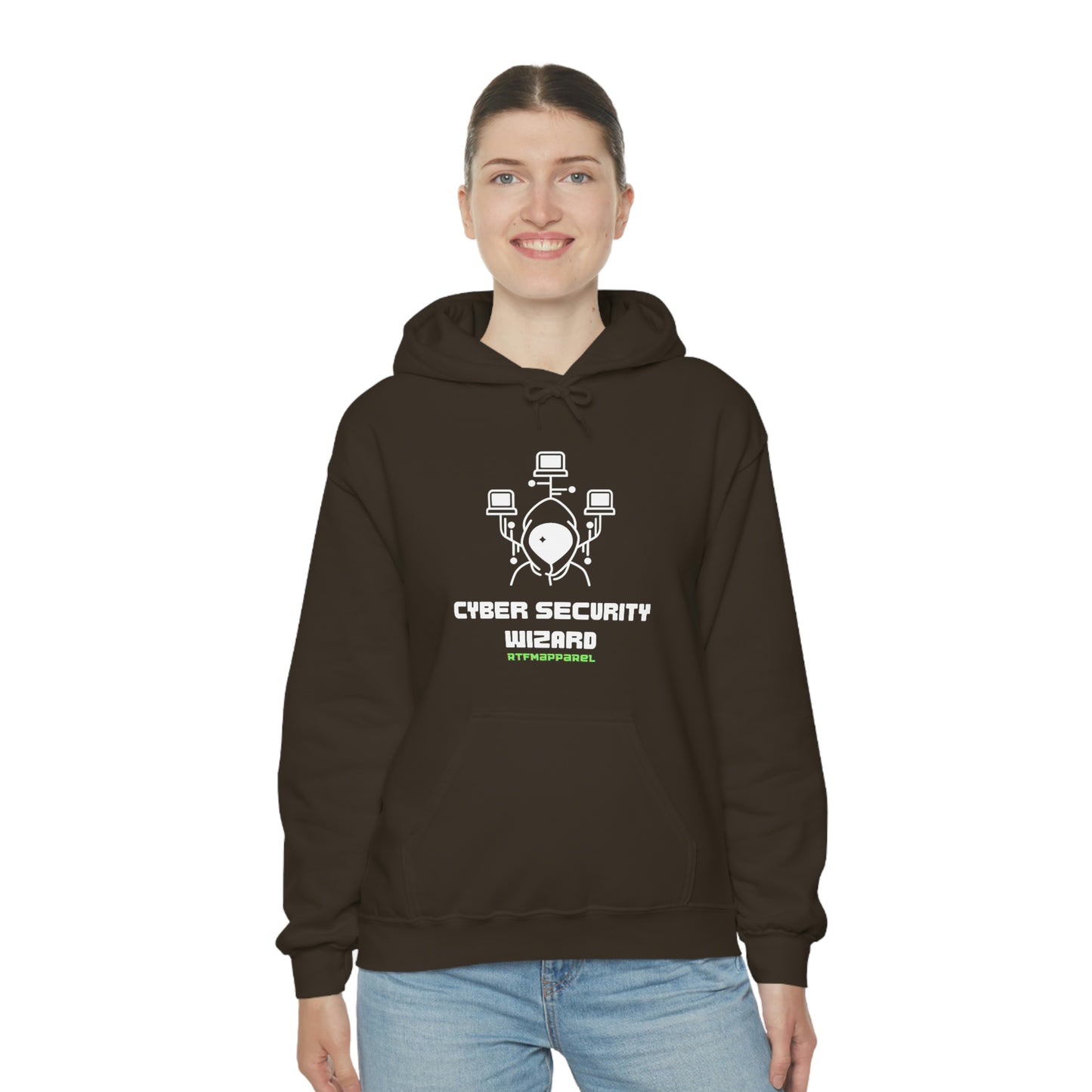 Cyber Security Wizard, Hacking, HackerSysadmin, RTFM Hoodie