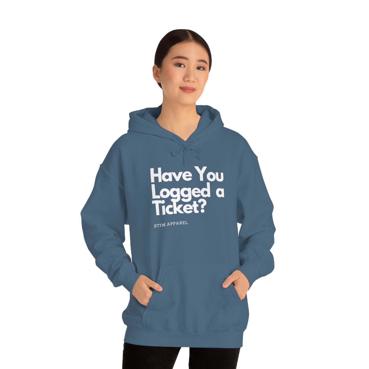 Have you logged a ticket? - Helpdesk, Sysadmin, Cloud Engineer, Architect, Azure, AWS, Network admin, Server Admin Hoodie