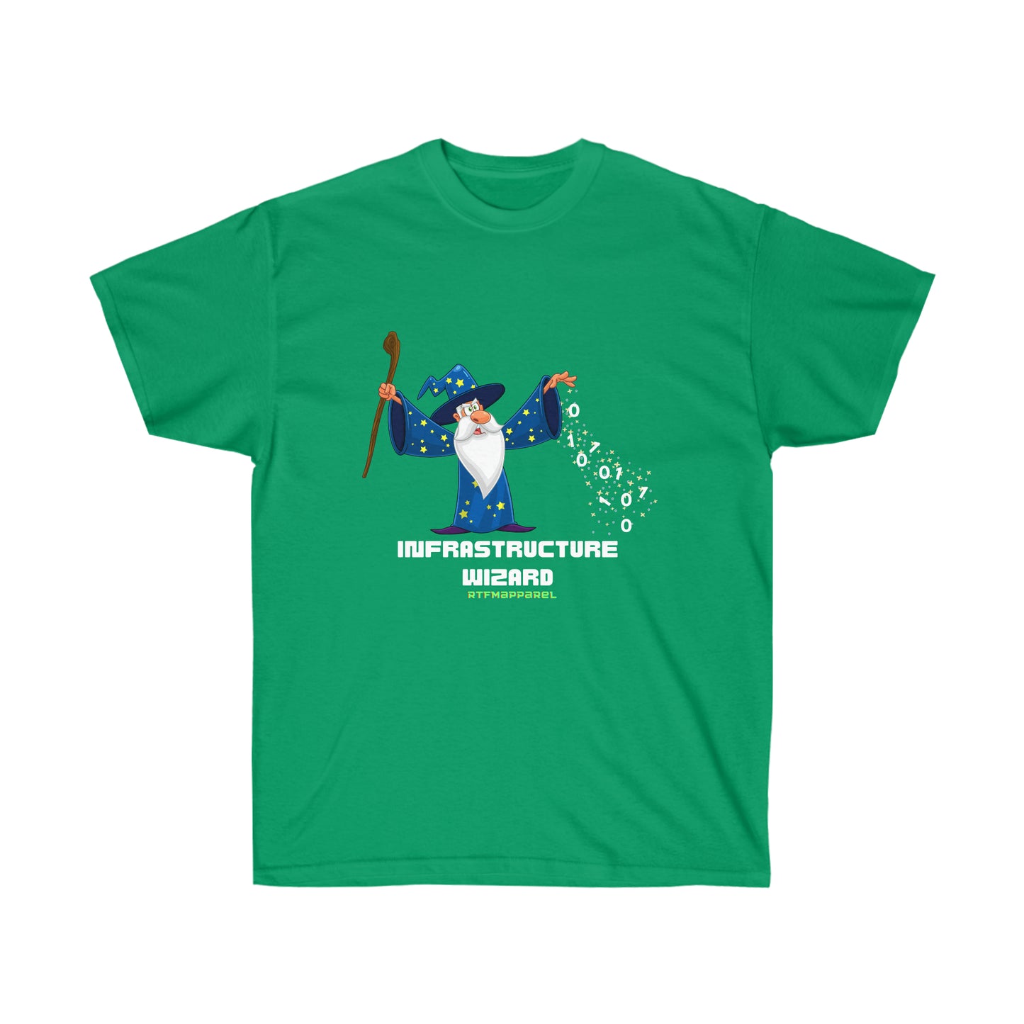 Infrastructure Wizard - Cloud, Sysadmin, Cloud Engineer, Architect, Azure, AWS, Network admin, Server Admin Funny Tshirt