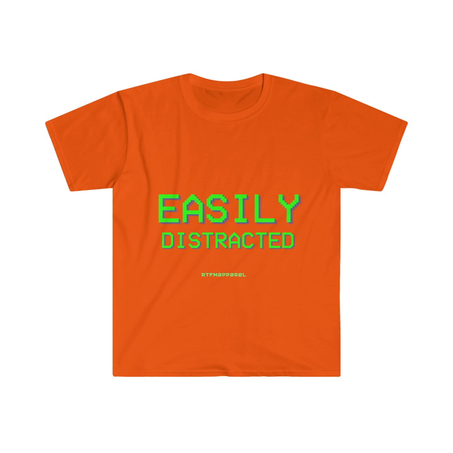 Easily Distracted - Funny, Sysadmin, Geek, Gamer, Developer, Gift T-Shirt