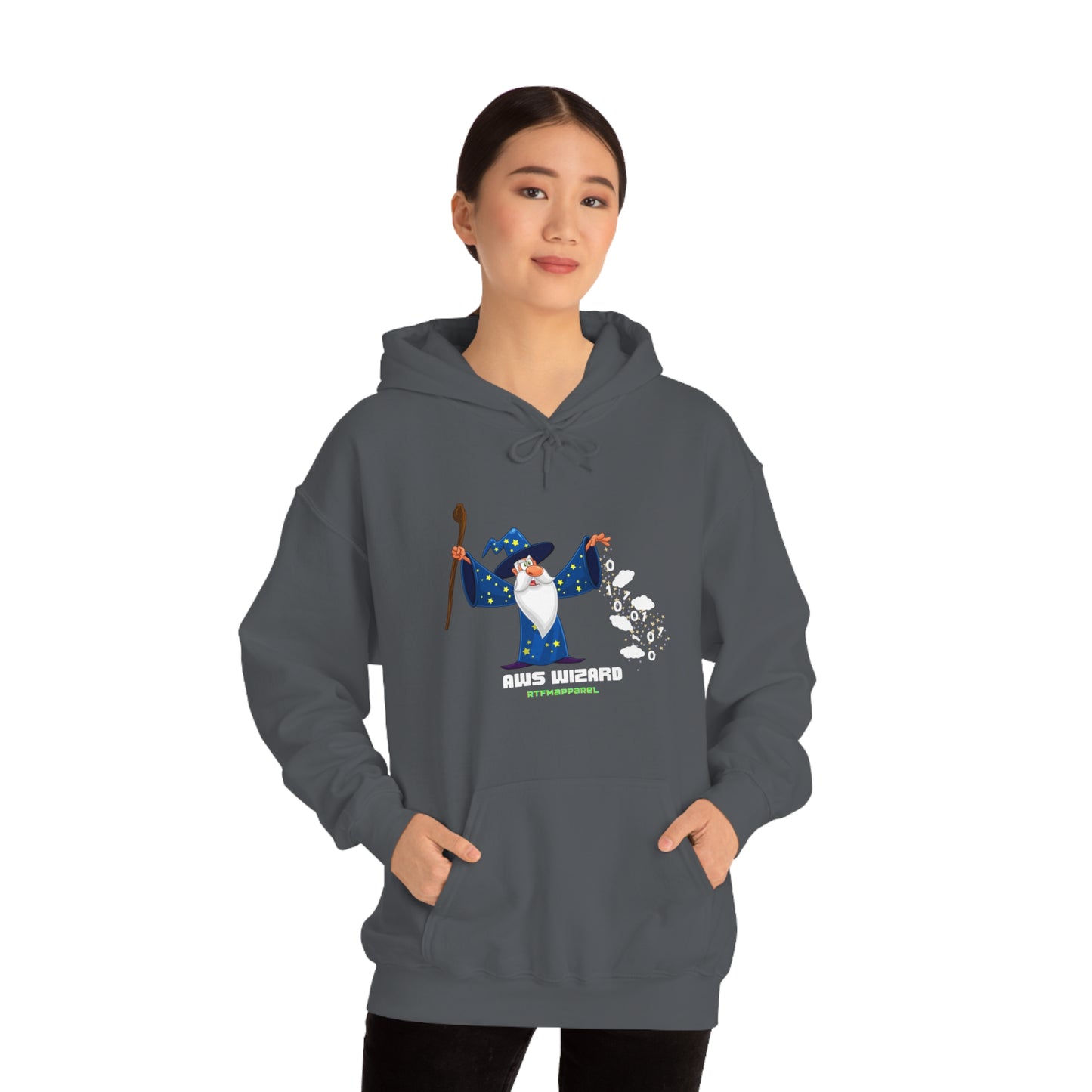 AWS Wizard - Cloud, Sysadmin, Cloud Engineer, Architect, AWS Hoodie