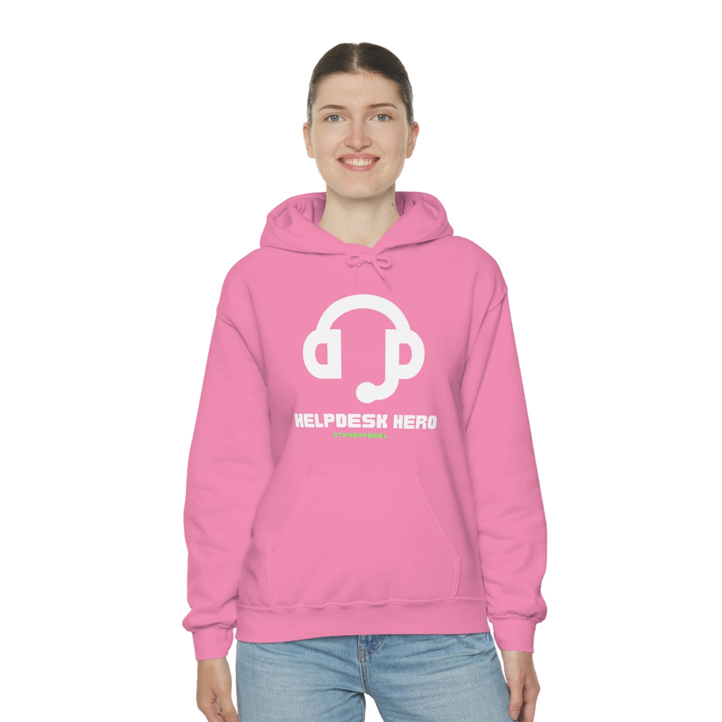 Helpdesk Hero, IT Support Funny, Sysadmin, RTFM Hoodie
