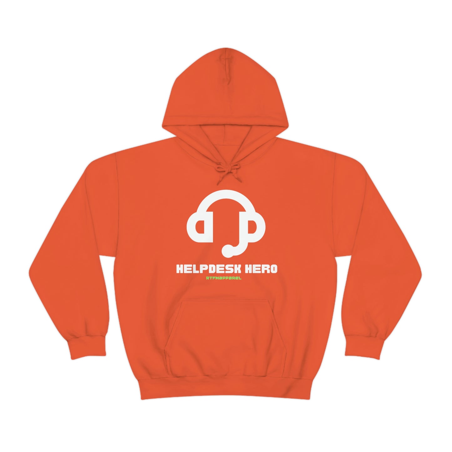 Helpdesk Hero, IT Support Funny, Sysadmin, RTFM Hoodie