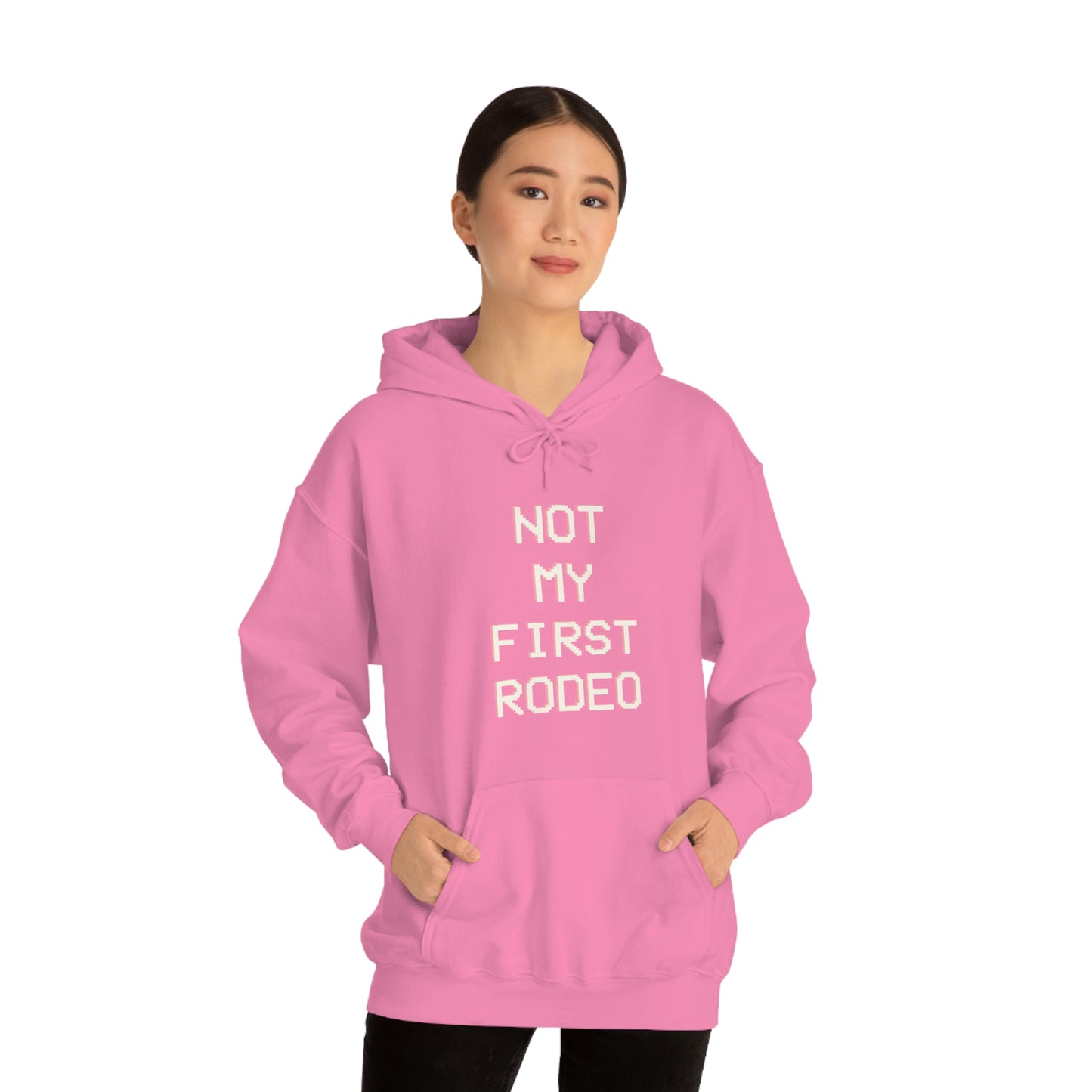 "Not My First Rodeo" Funny, Sysadmin, Geek, Gamer, Developer, Gift Hooded Sweatshirt