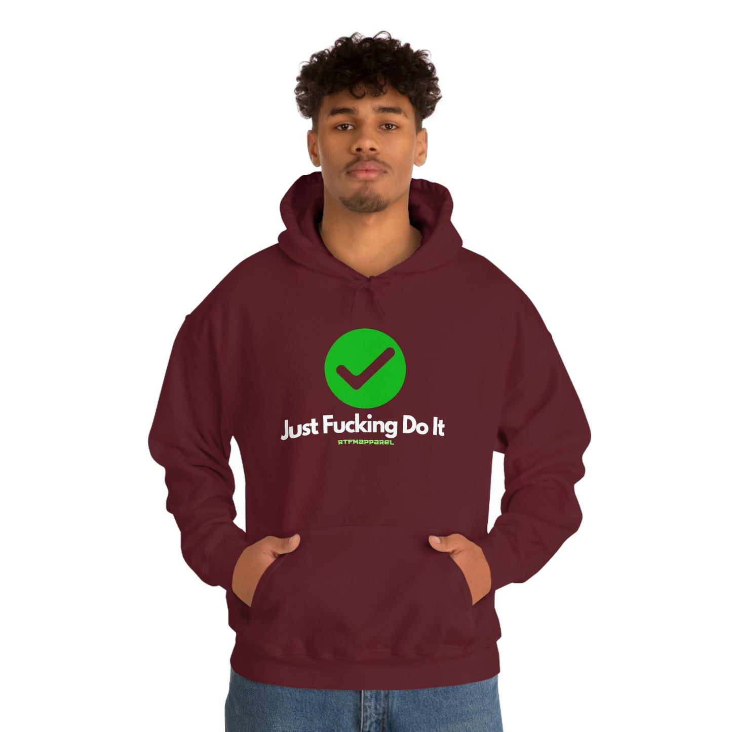 JFDI, Just do it, Funny, Sysadmin, Geek, Project Manager, Explicit, Developer, Gift, Unisex Hooded Sweatshirt