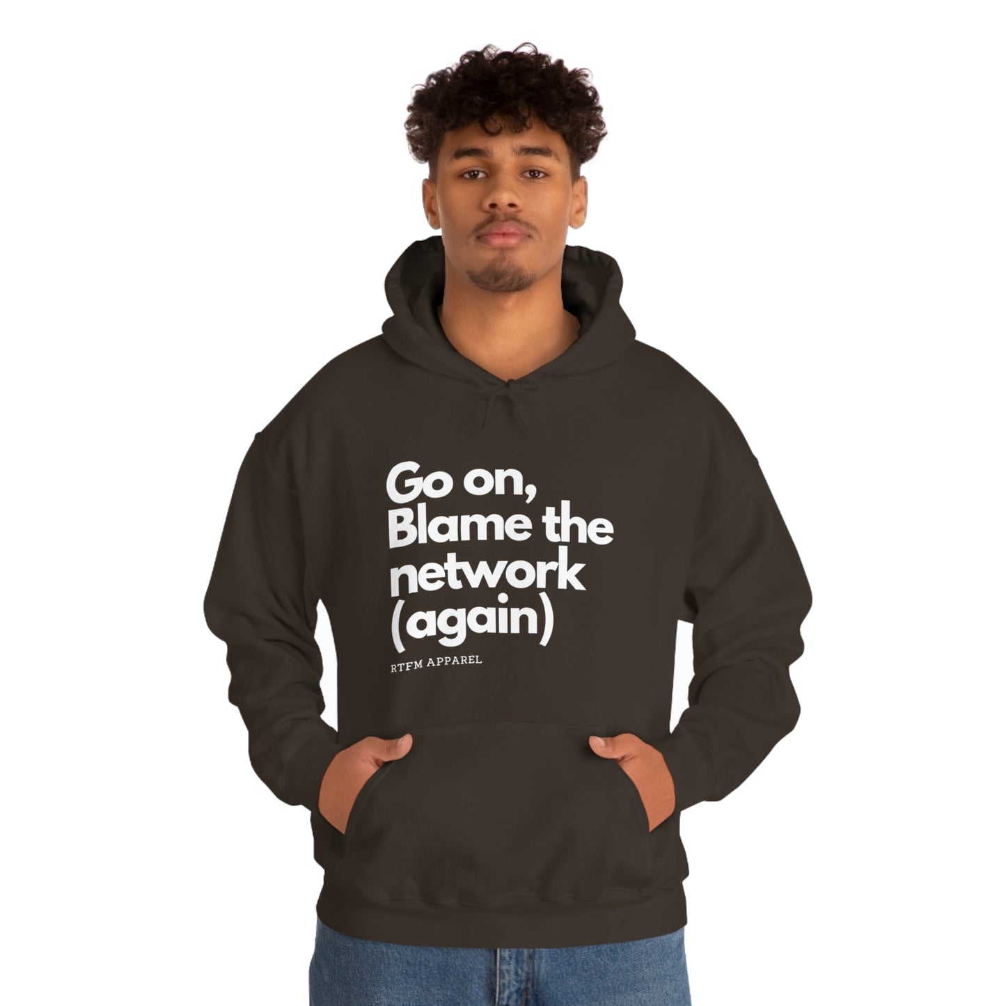 Go on, blame the network - Network Engineer, Cisco, Network, Wifi, Sysadmin, IT Support Hoodie