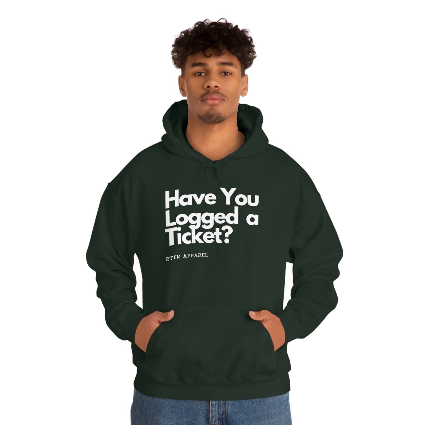 Have you logged a ticket? - Helpdesk, Sysadmin, Cloud Engineer, Architect, Azure, AWS, Network admin, Server Admin Hoodie