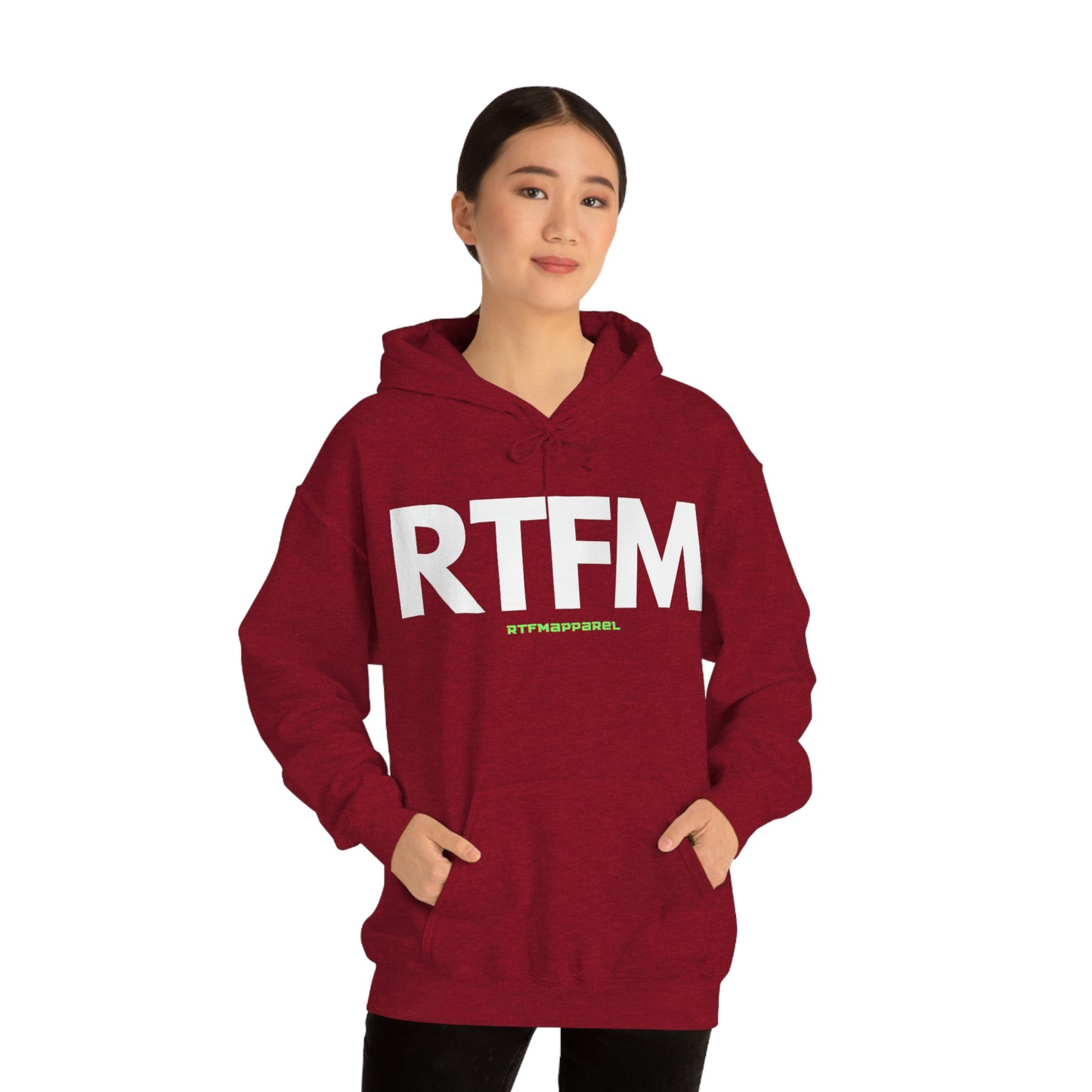 RTFM, Read the Manual, unny, Sysadmin, Geek, Project Manager, Developer, Gift, Unisex Hooded Sweatshirt