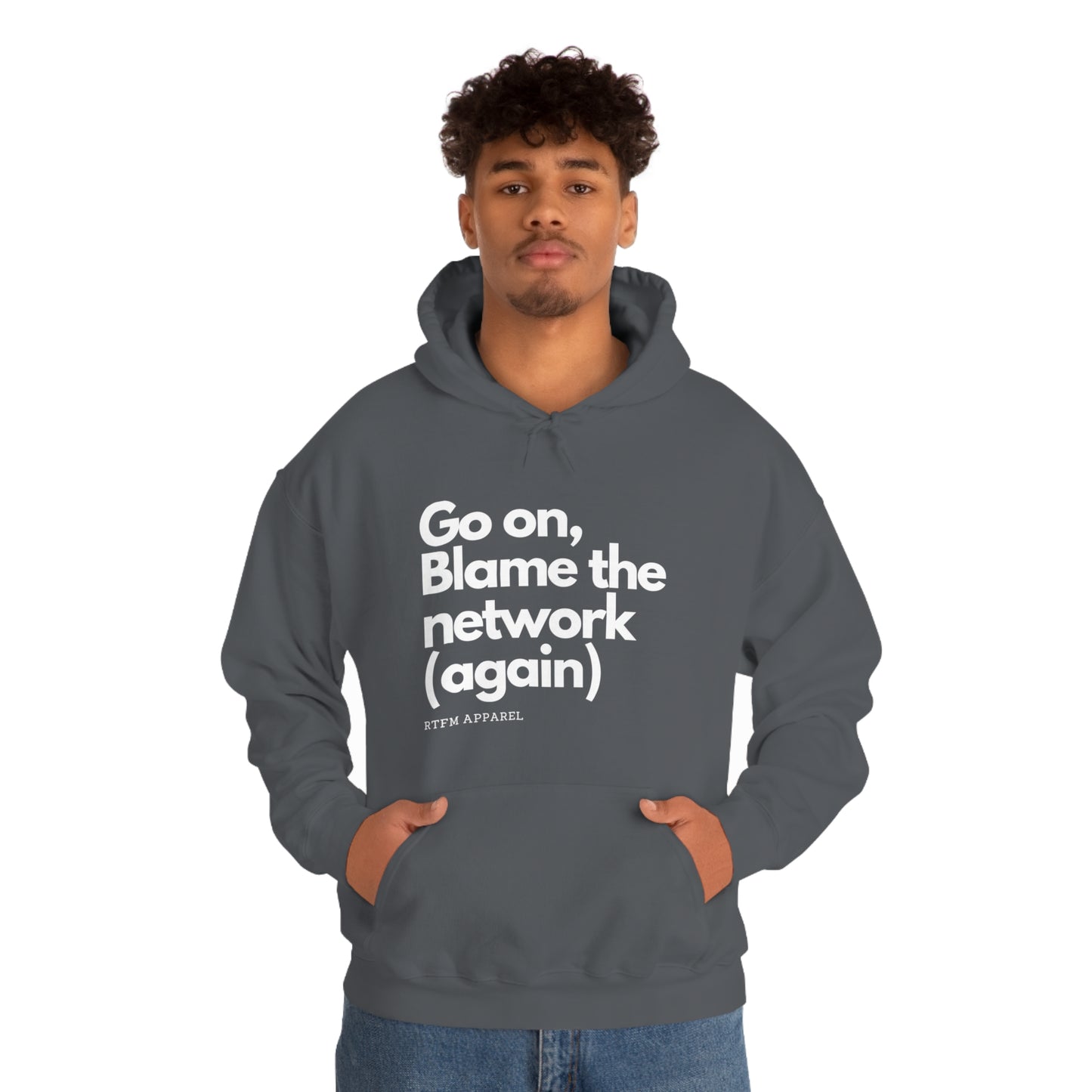 Go on, blame the network - Network Engineer, Cisco, Network, Wifi, Sysadmin, IT Support Hoodie