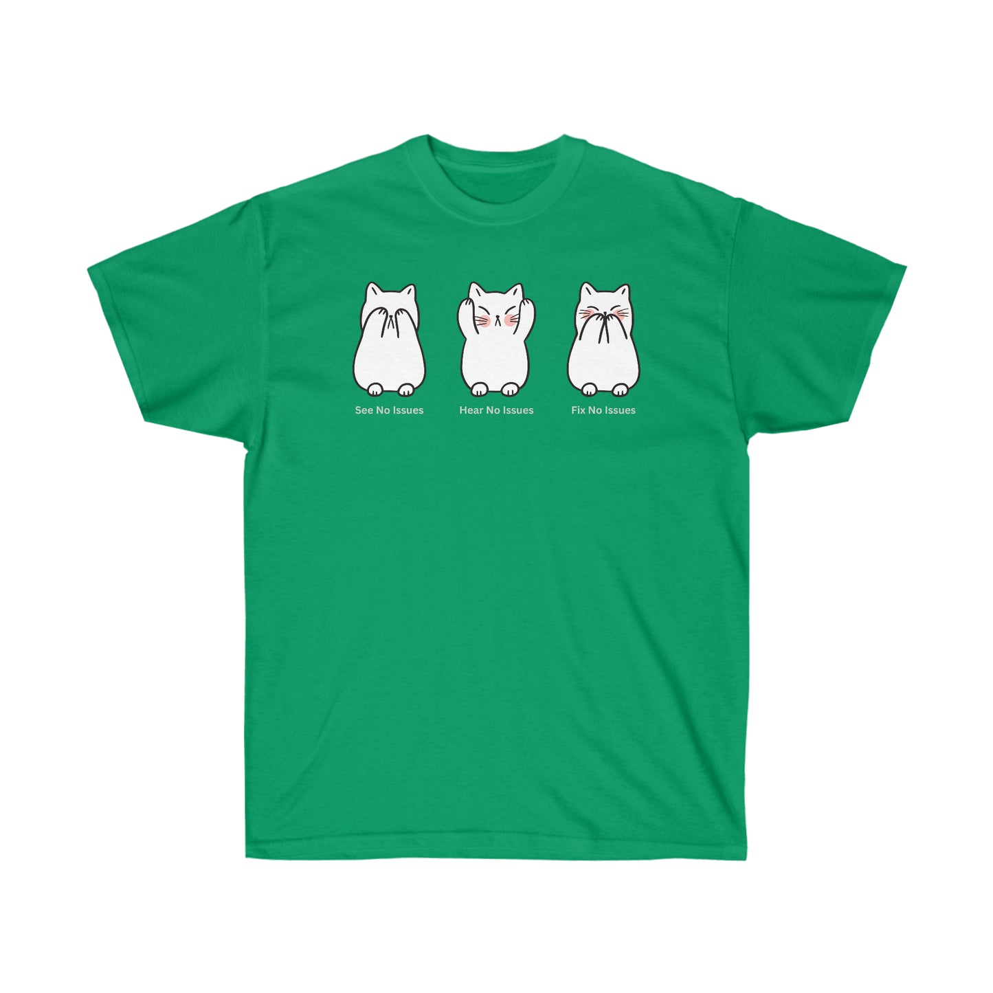 See No Issues, Fix no Issues - Helpdesk, Sysadmin, Cloud Engineer, Architect, Azure, AWS, Network admin, Server Admin Funny Tshirt