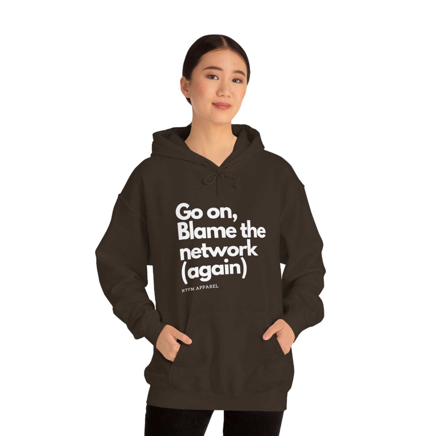 Go on, blame the network - Network Engineer, Cisco, Network, Wifi, Sysadmin, IT Support Hoodie