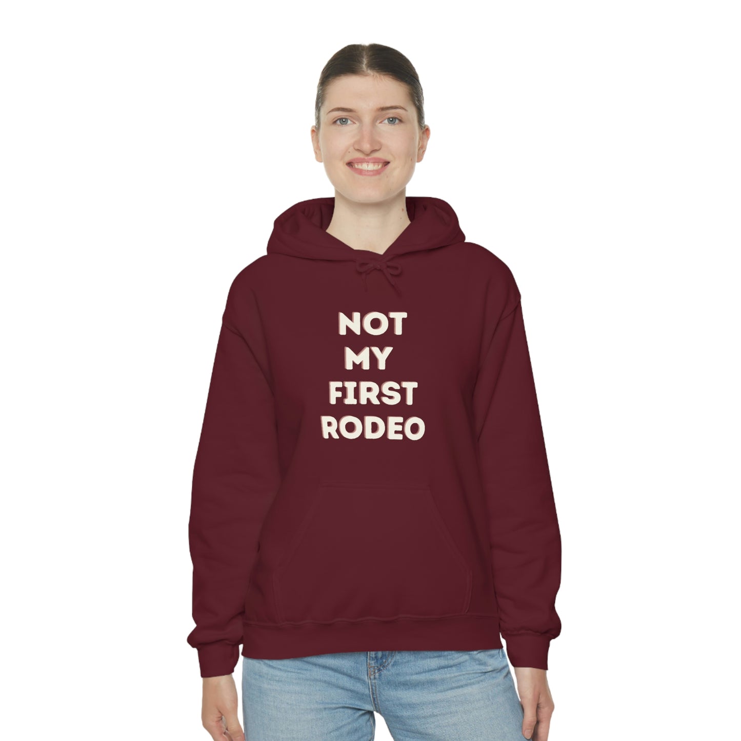 "Not My First Rodeo" Funny, Sysadmin, Geek, Gamer, Developer, Gift Hooded Sweatshirt