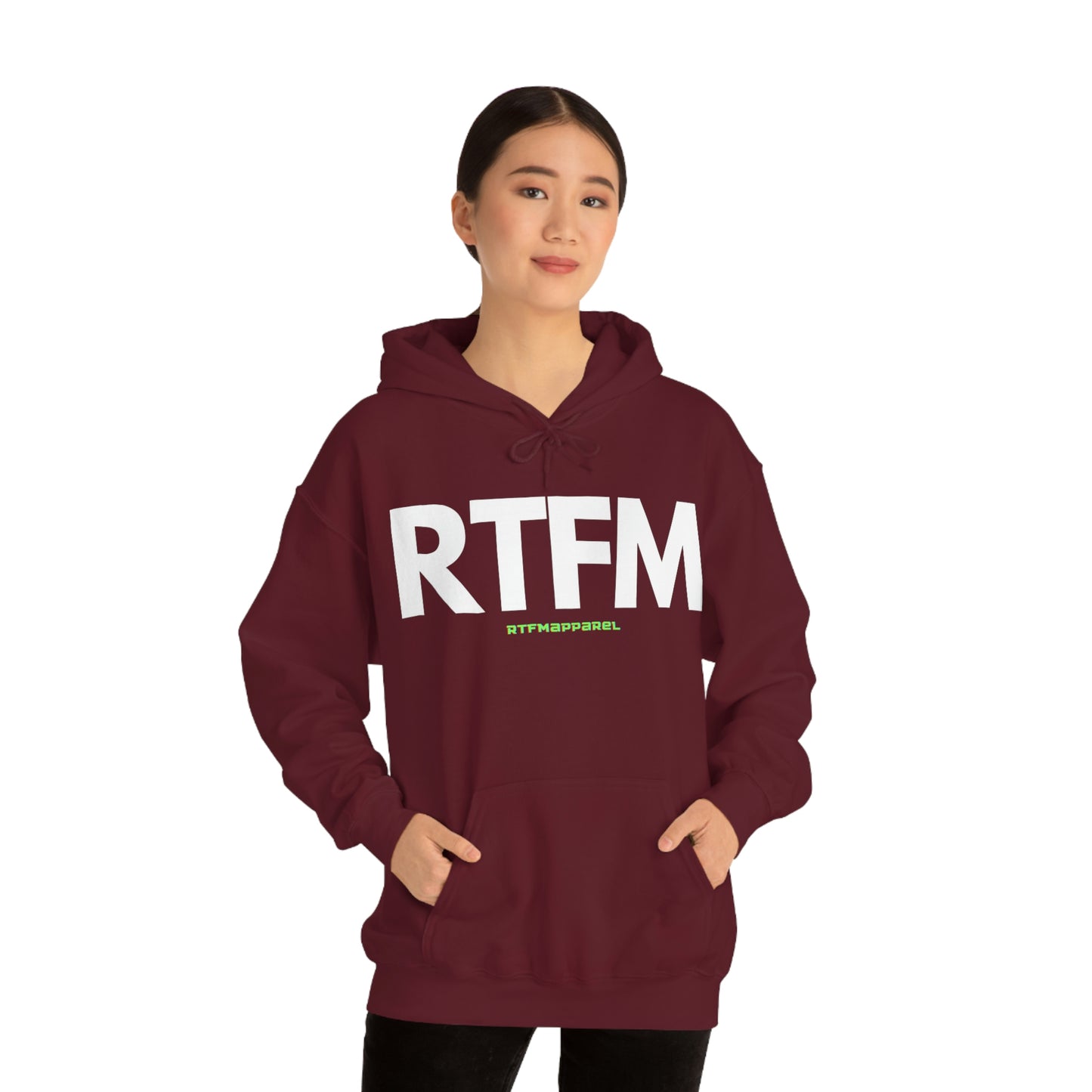 RTFM, Read the Manual, unny, Sysadmin, Geek, Project Manager, Developer, Gift, Unisex Hooded Sweatshirt