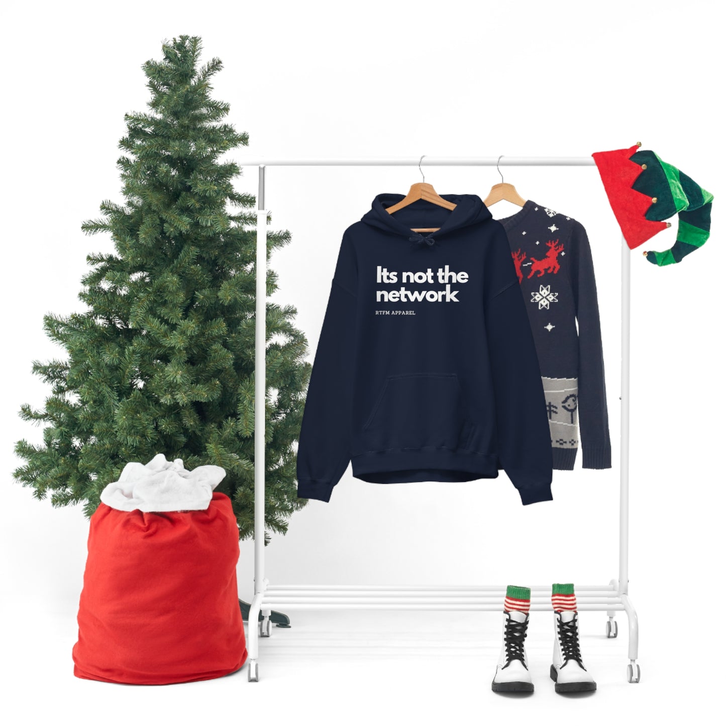 It's not the network - Network Engineer, Cisco, Network, Wifi, Sysadmin, IT Support Hoodie