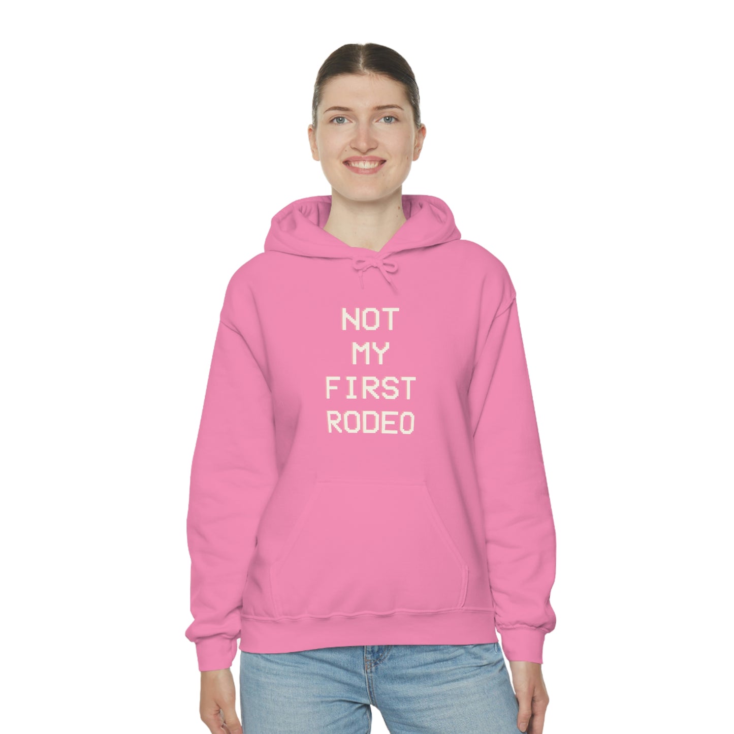 "Not My First Rodeo" Funny, Sysadmin, Geek, Gamer, Developer, Gift Hooded Sweatshirt