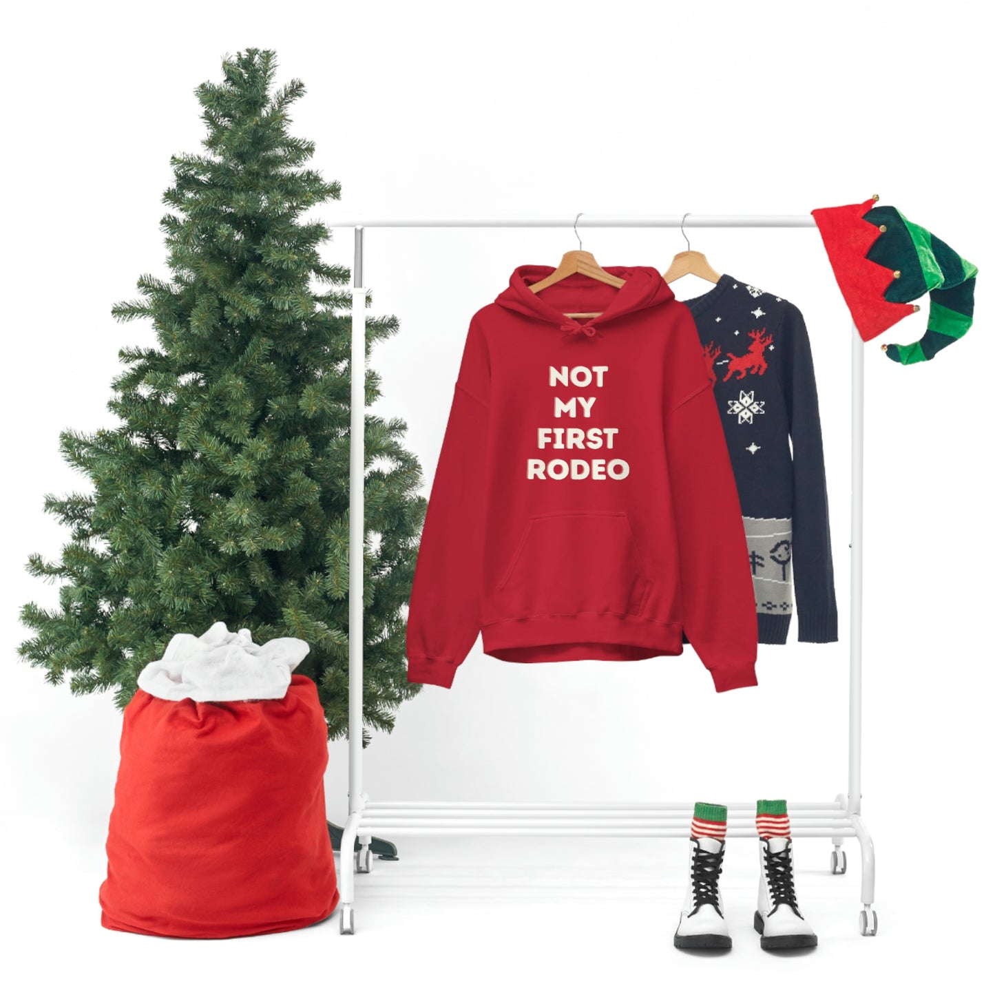 "Not My First Rodeo" Funny, Sysadmin, Geek, Gamer, Developer, Gift Hooded Sweatshirt