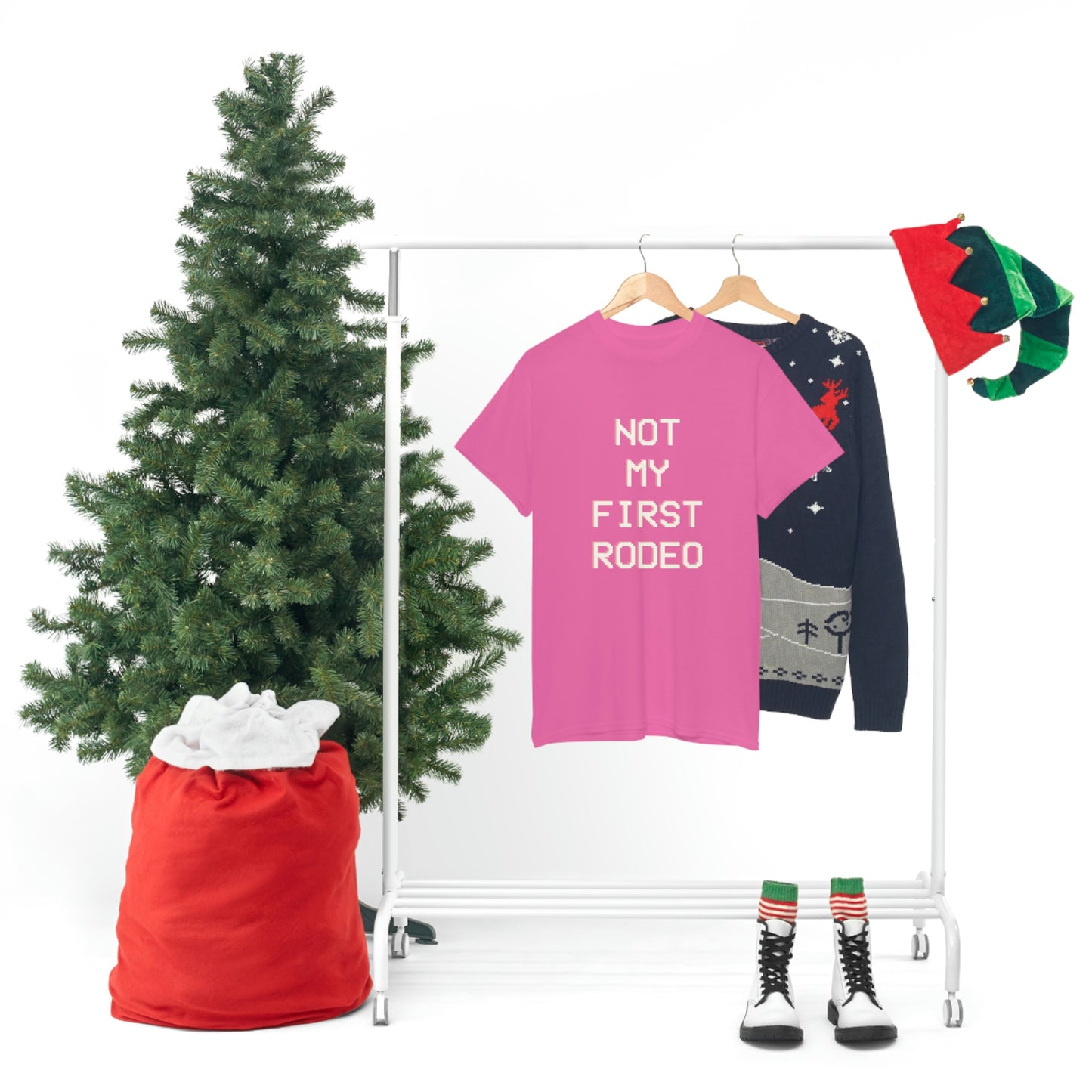 "Not My First Rodeo" Funny, Sysadmin, Geek, Gamer, Developer, Gift Cotton Tee