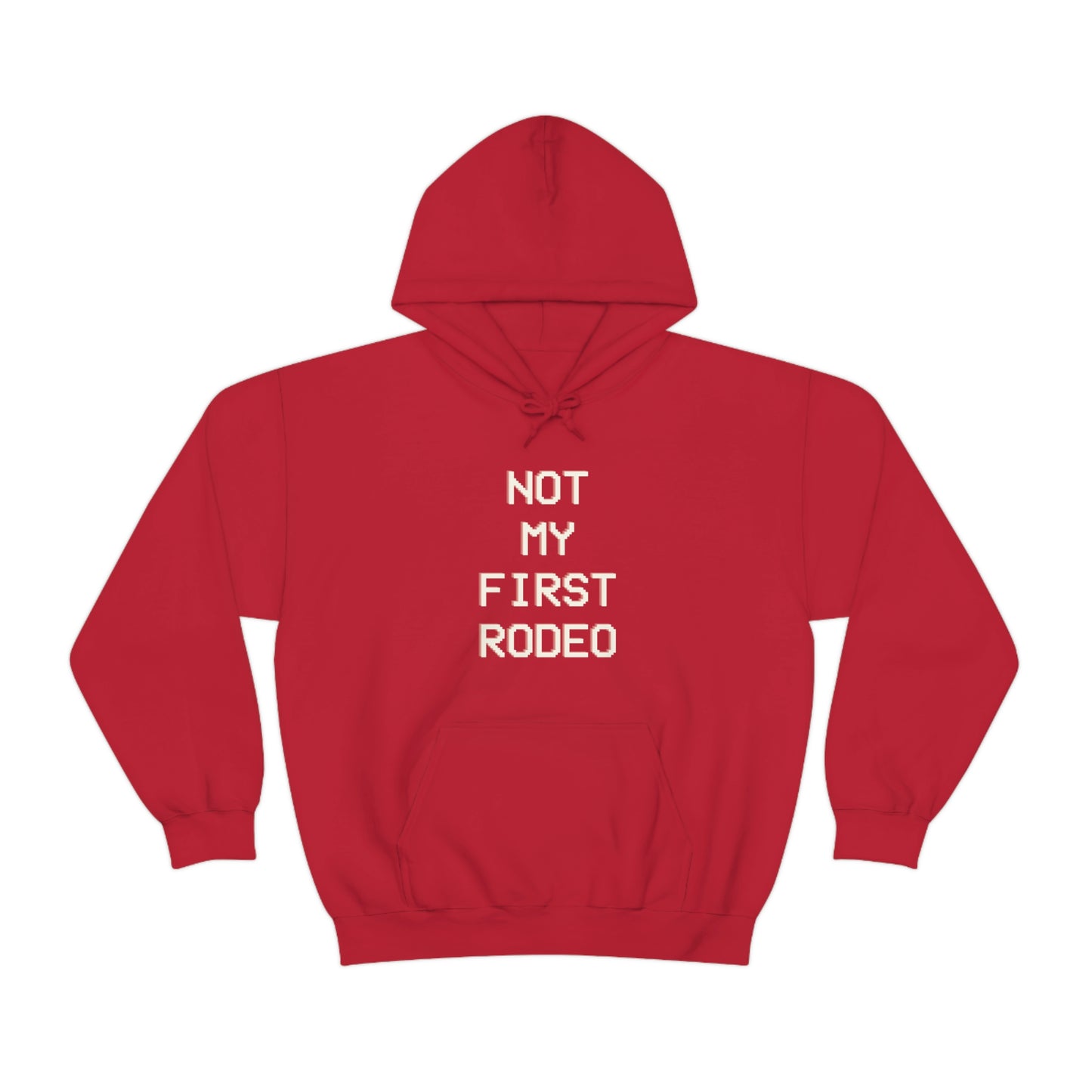 "Not My First Rodeo" Funny, Sysadmin, Geek, Gamer, Developer, Gift Hooded Sweatshirt