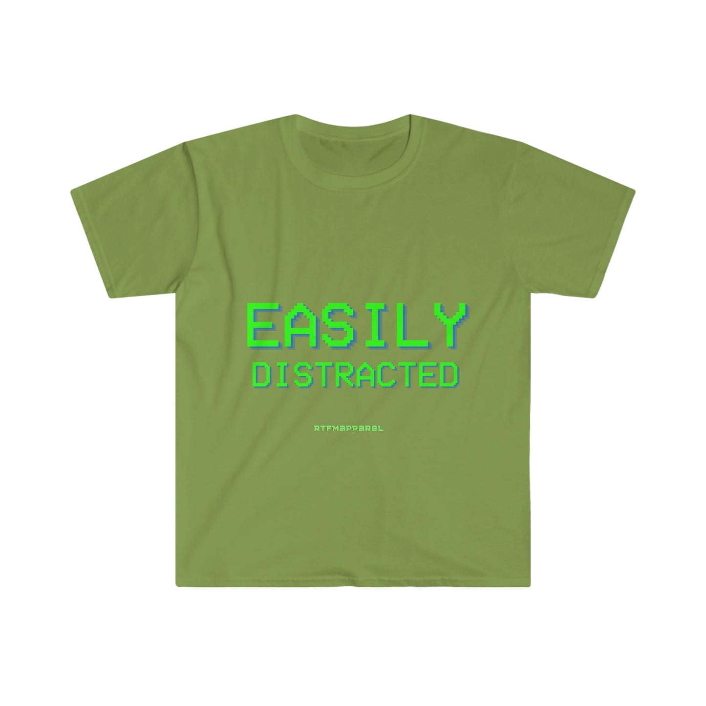 Easily Distracted - Funny, Sysadmin, Geek, Gamer, Developer, Gift T-Shirt