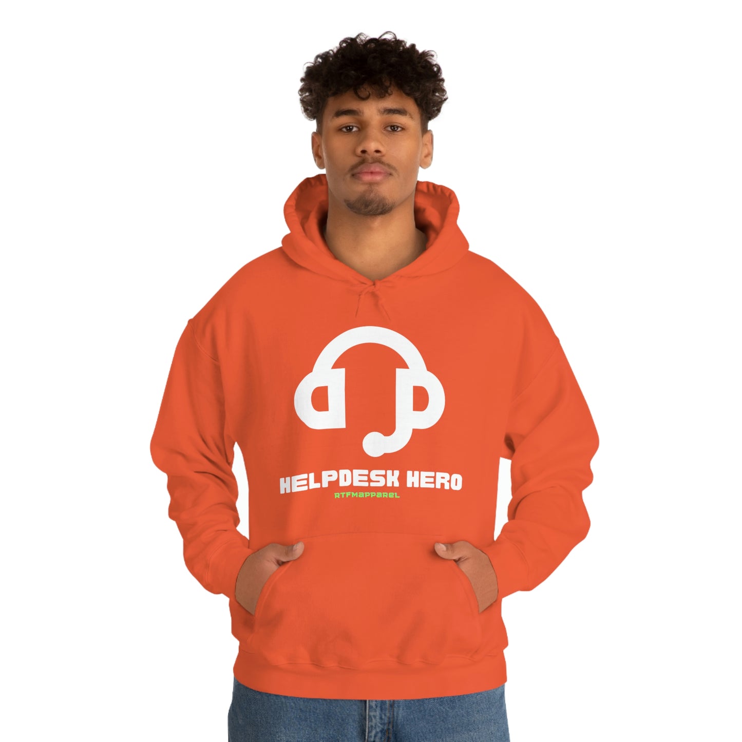 Helpdesk Hero, IT Support Funny, Sysadmin, RTFM Hoodie